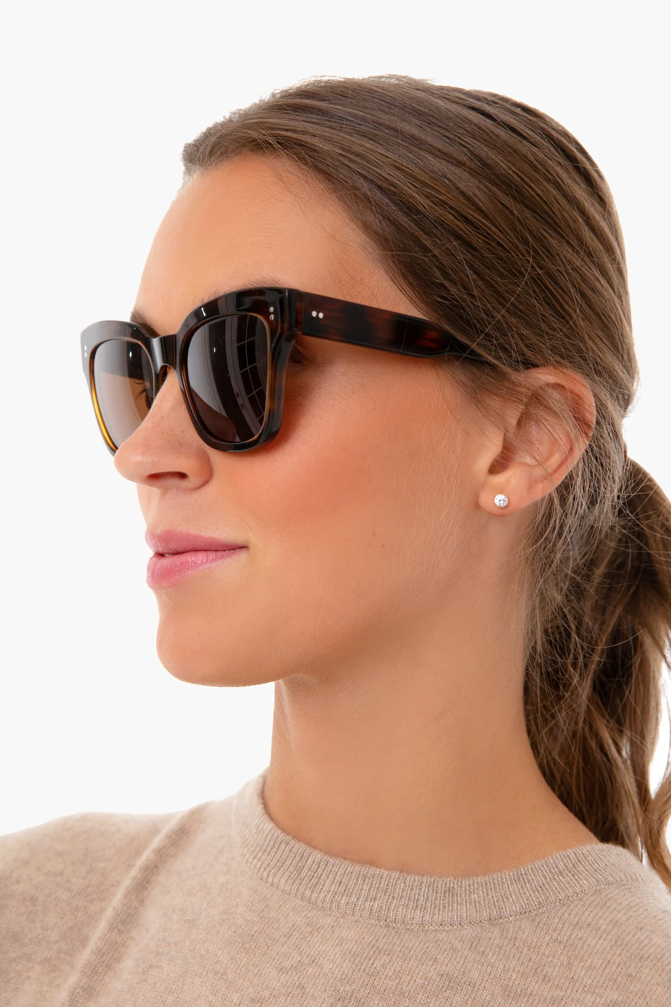 Bezel Solitaire Stud - Image 2