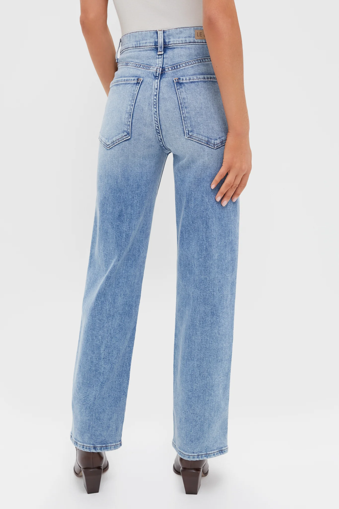 Big Chill 90's Mid Rise Straight Ankle - Image 4