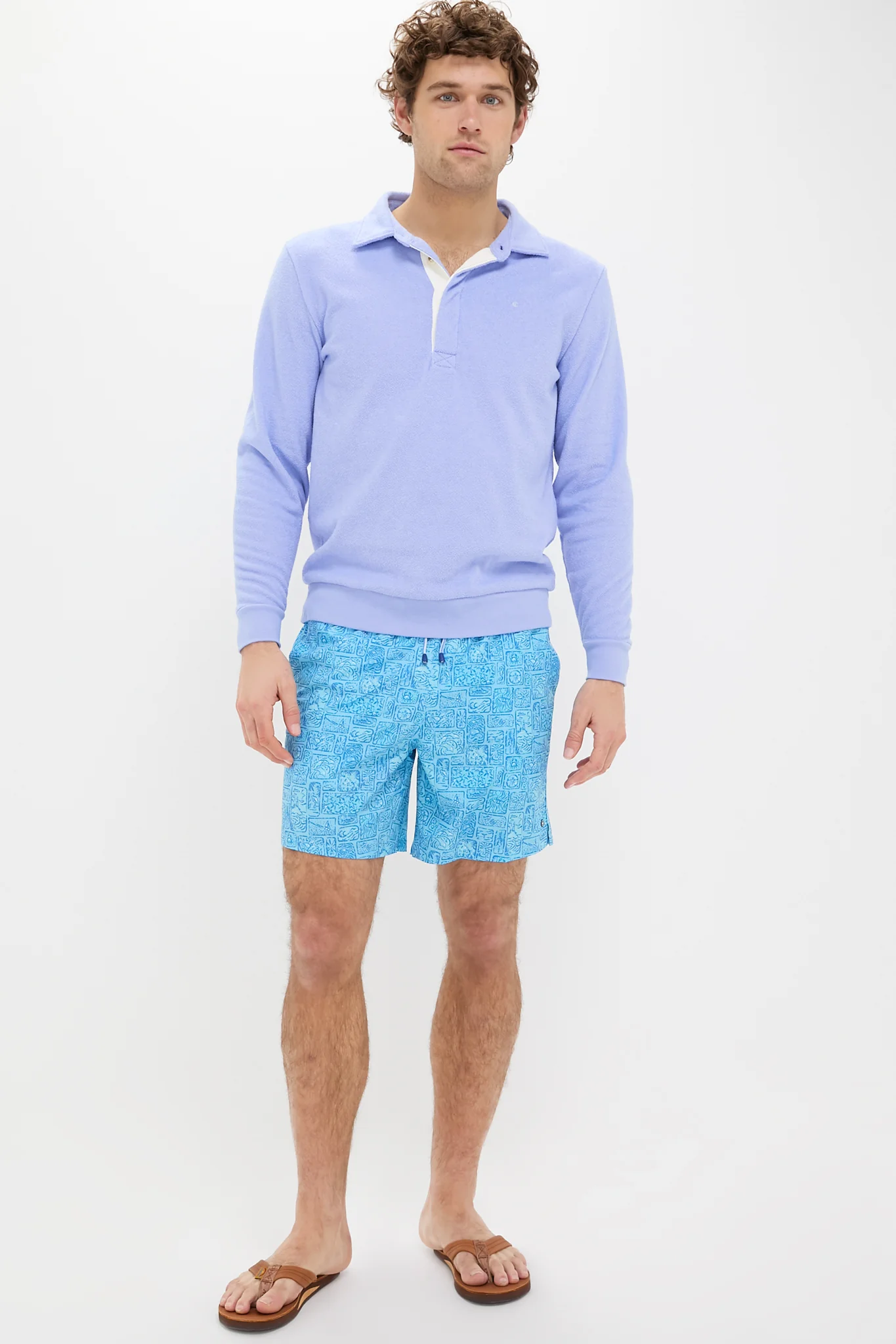 Big Chill Terry Collared Sweatshirt - Image 2
