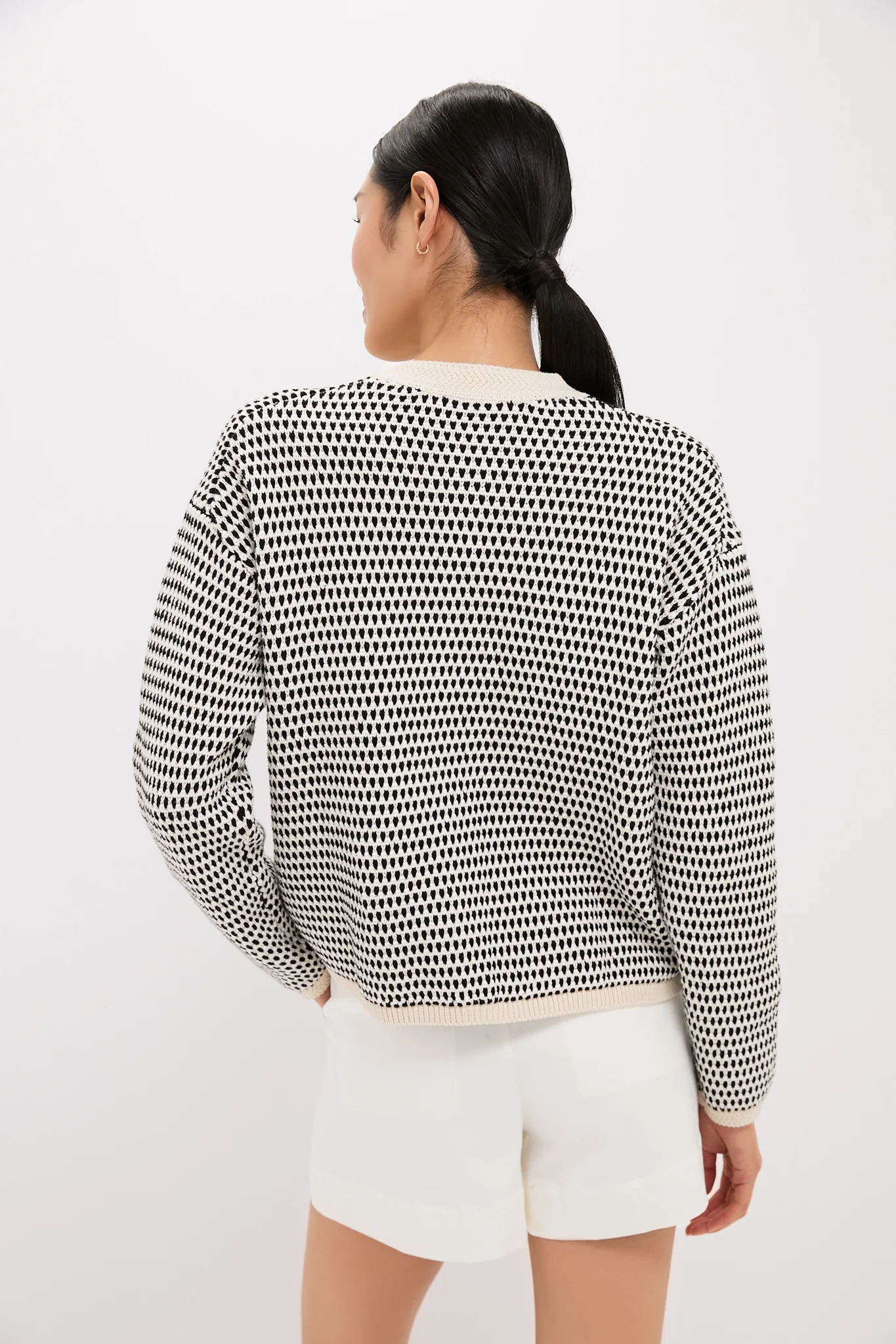 Birch Multi Stitch Tidewell Textured Knit Jacket - Image 4