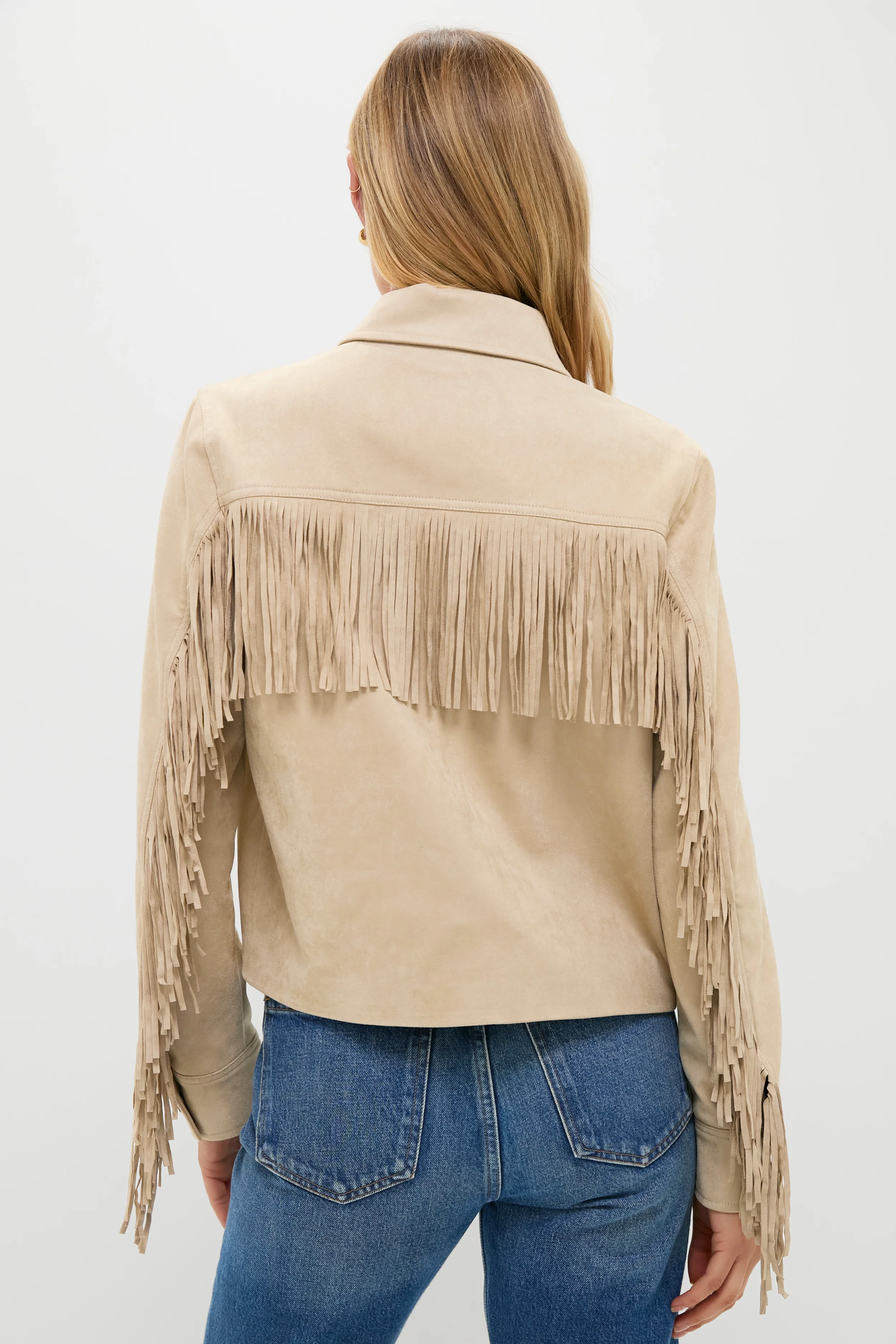 Biscotti Faux Suede Fringe Lauren Jacket - Image 2