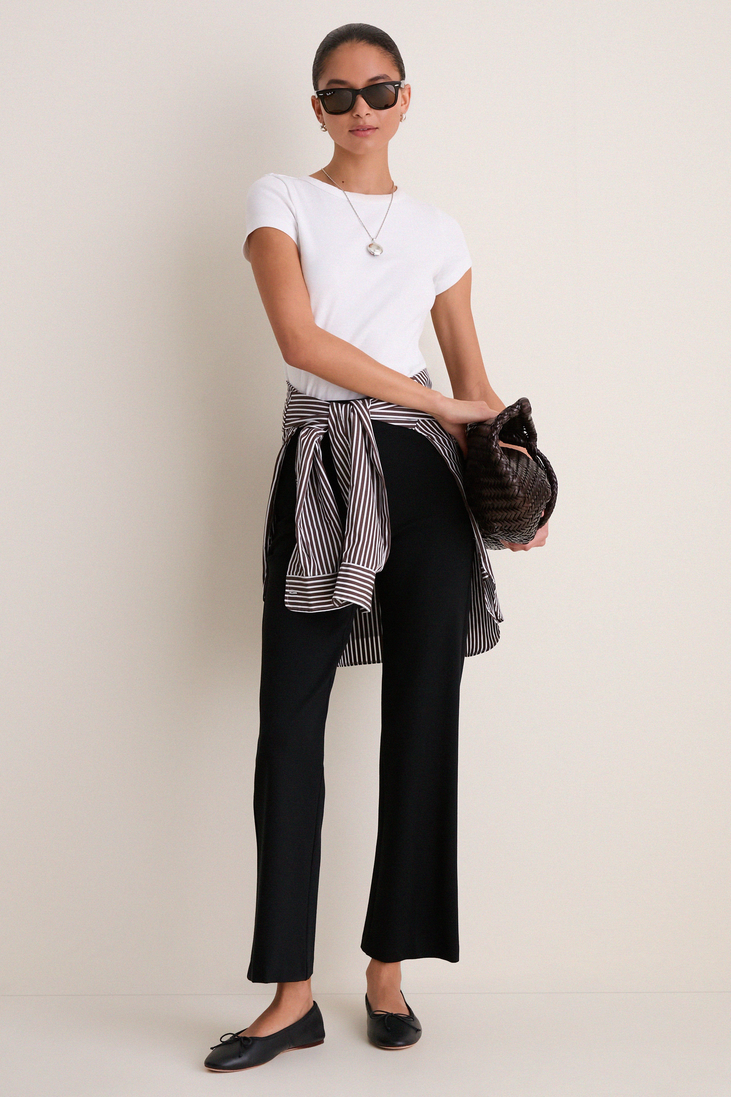 Black 28 Inch Compression September Pant - Image 2