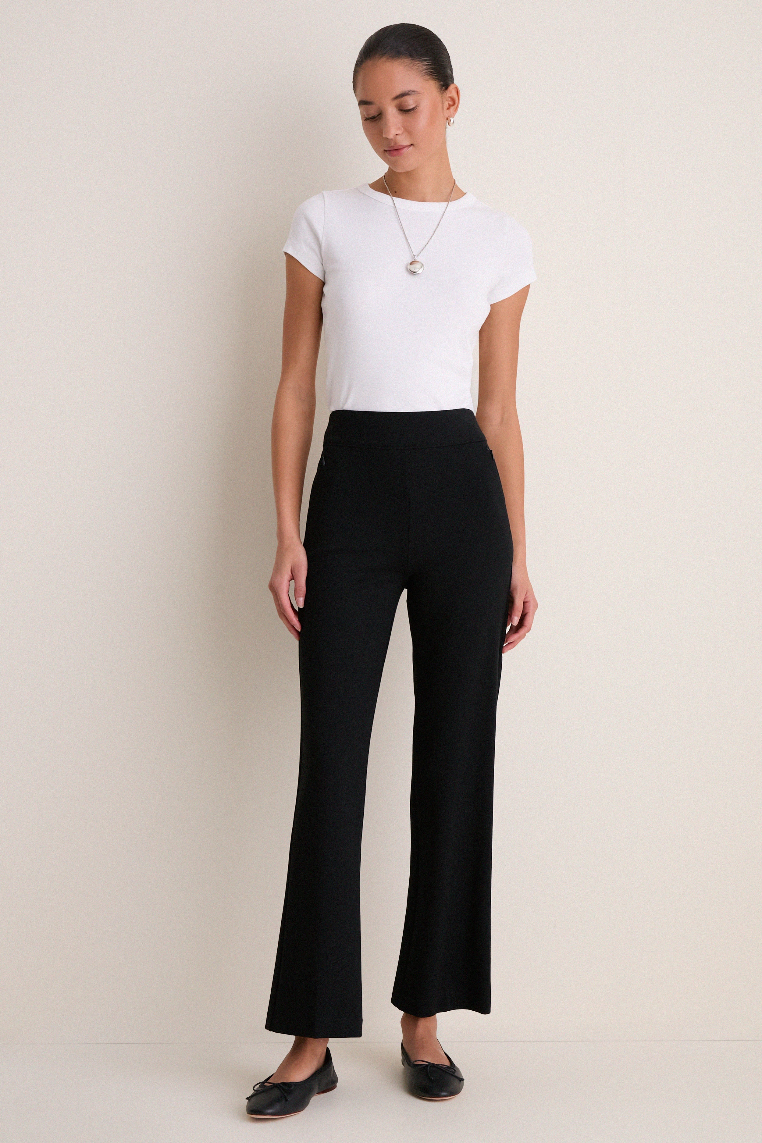 Black 28 Inch Compression September Pant - Image 6