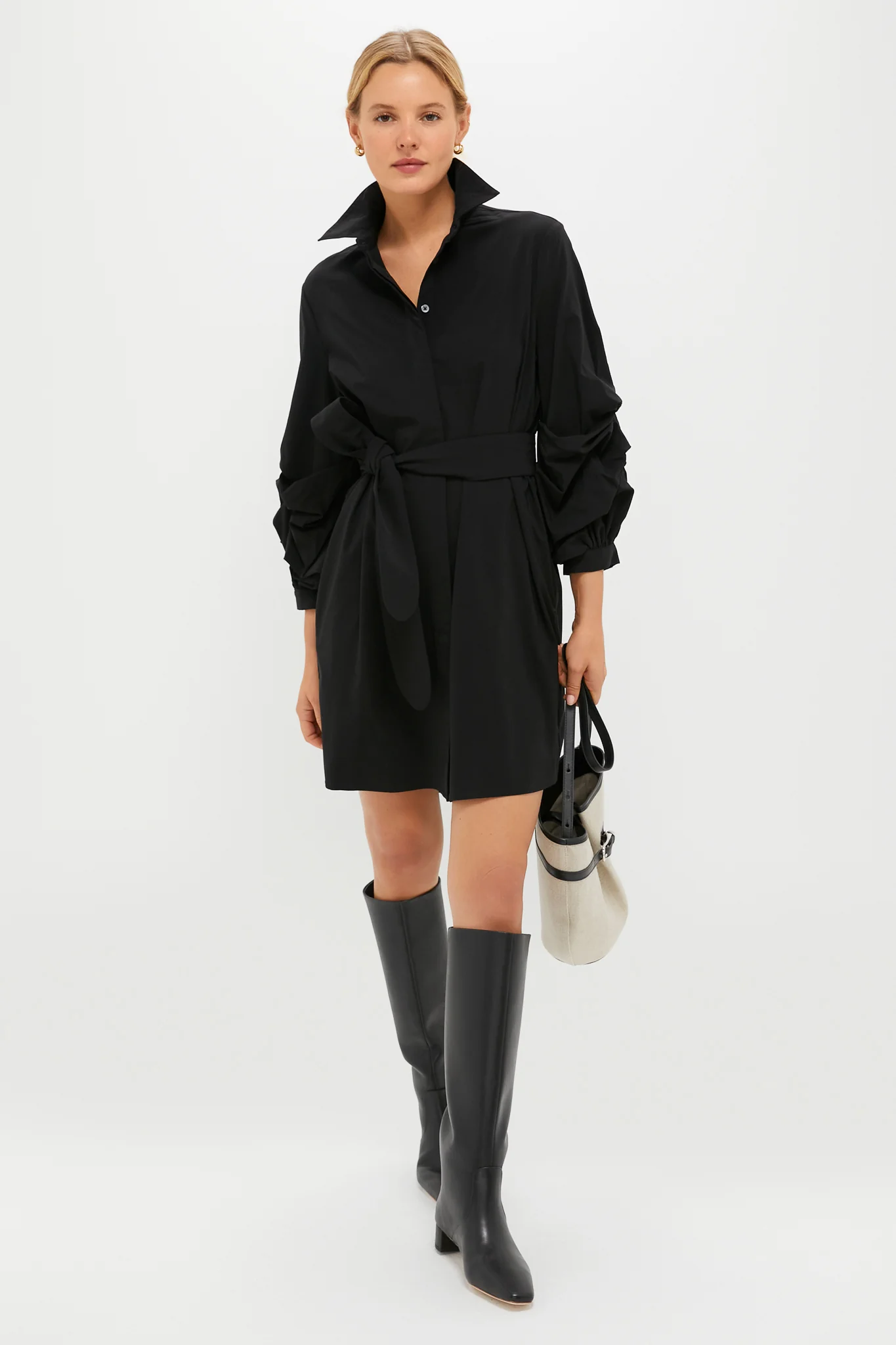 Black Alessia Mini Dress