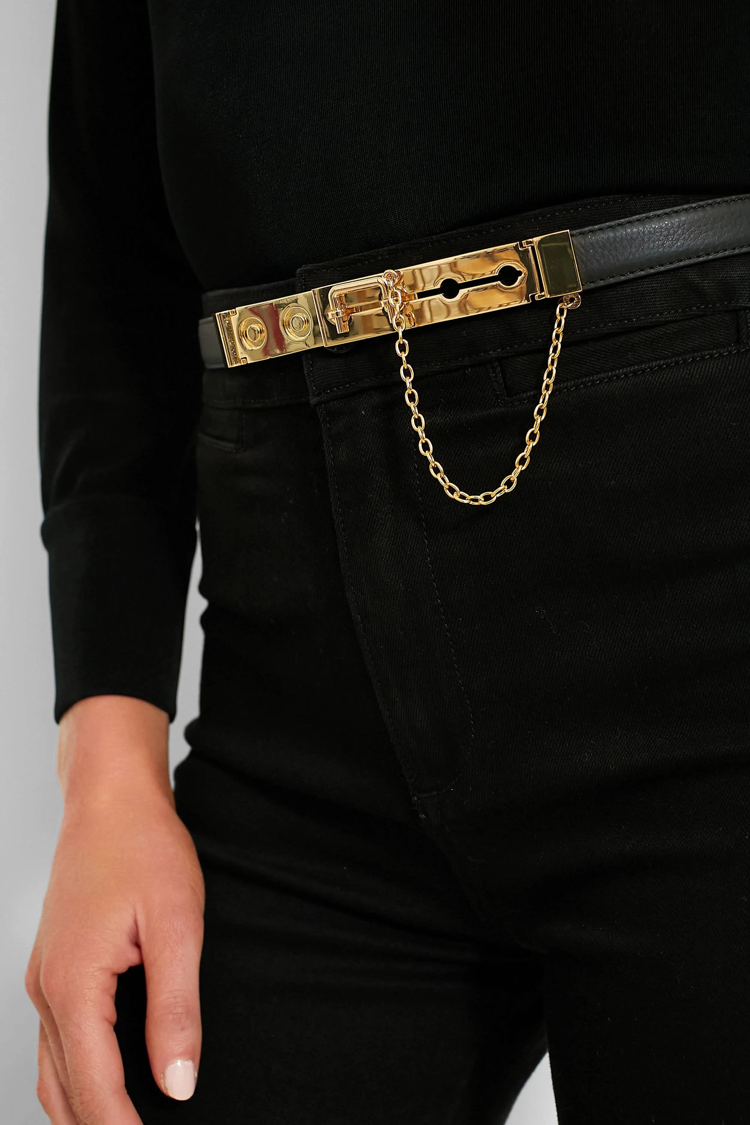 Black and Gold Tara Belt - Image 3