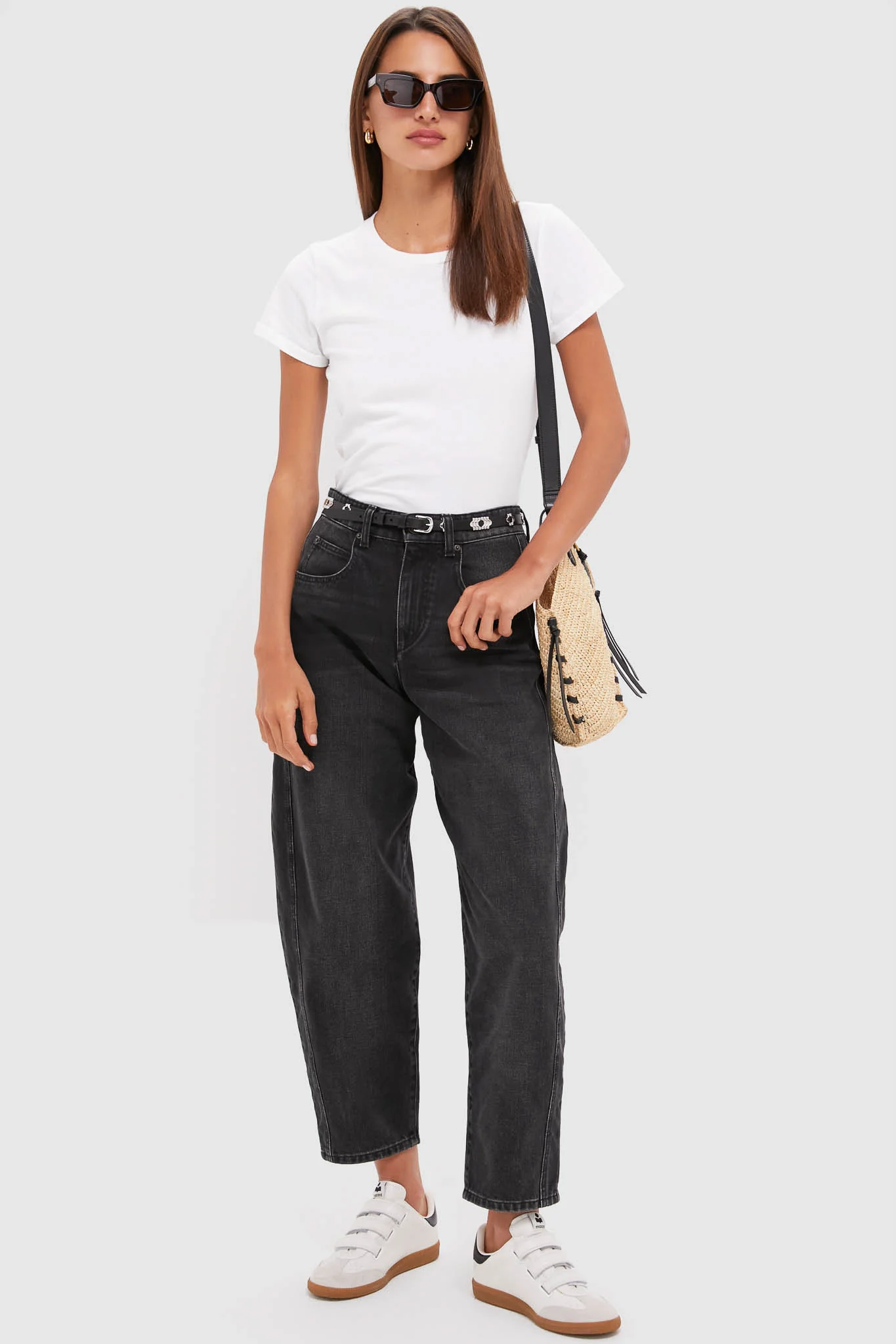 Black and Silver Odena Belt - Image 3