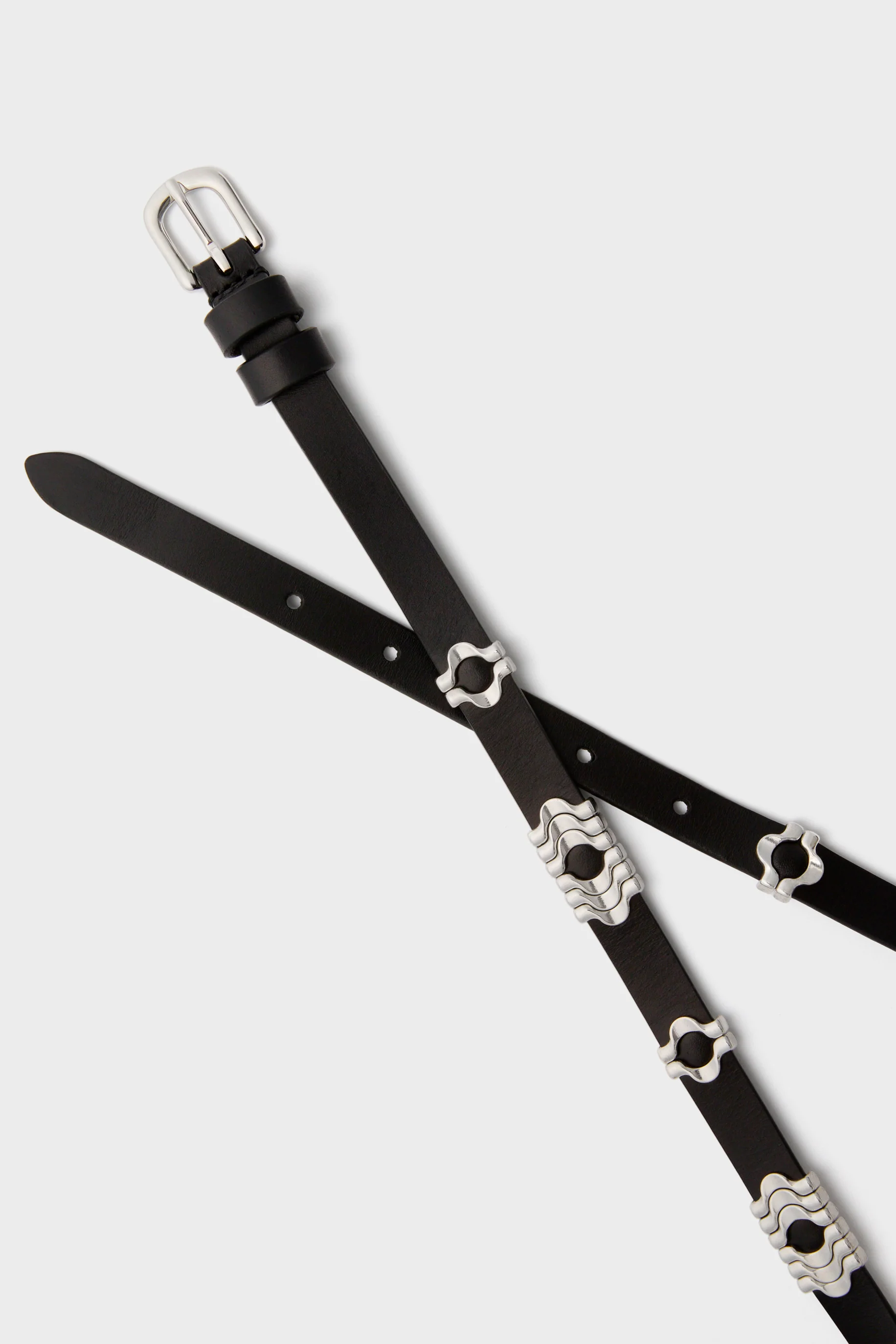 Black and Silver Odena Belt - Image 4