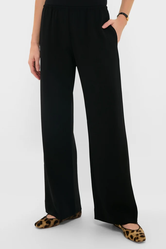 Black Arielle Pocket Pants