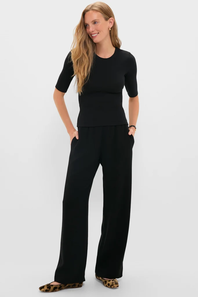 Black Arielle Pocket Pants - Image 6