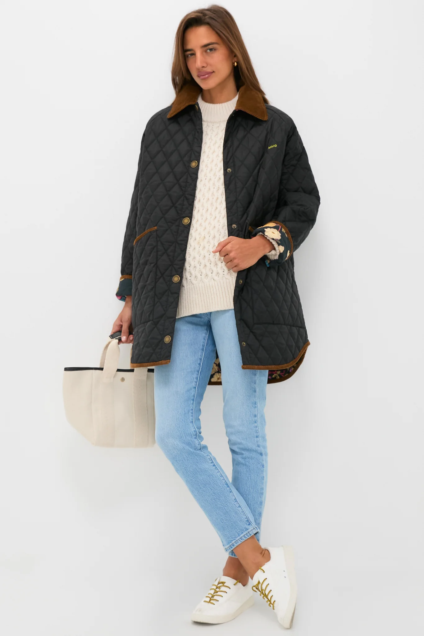 Black Barbour x Tuckernuck Miley Quilt - Image 2