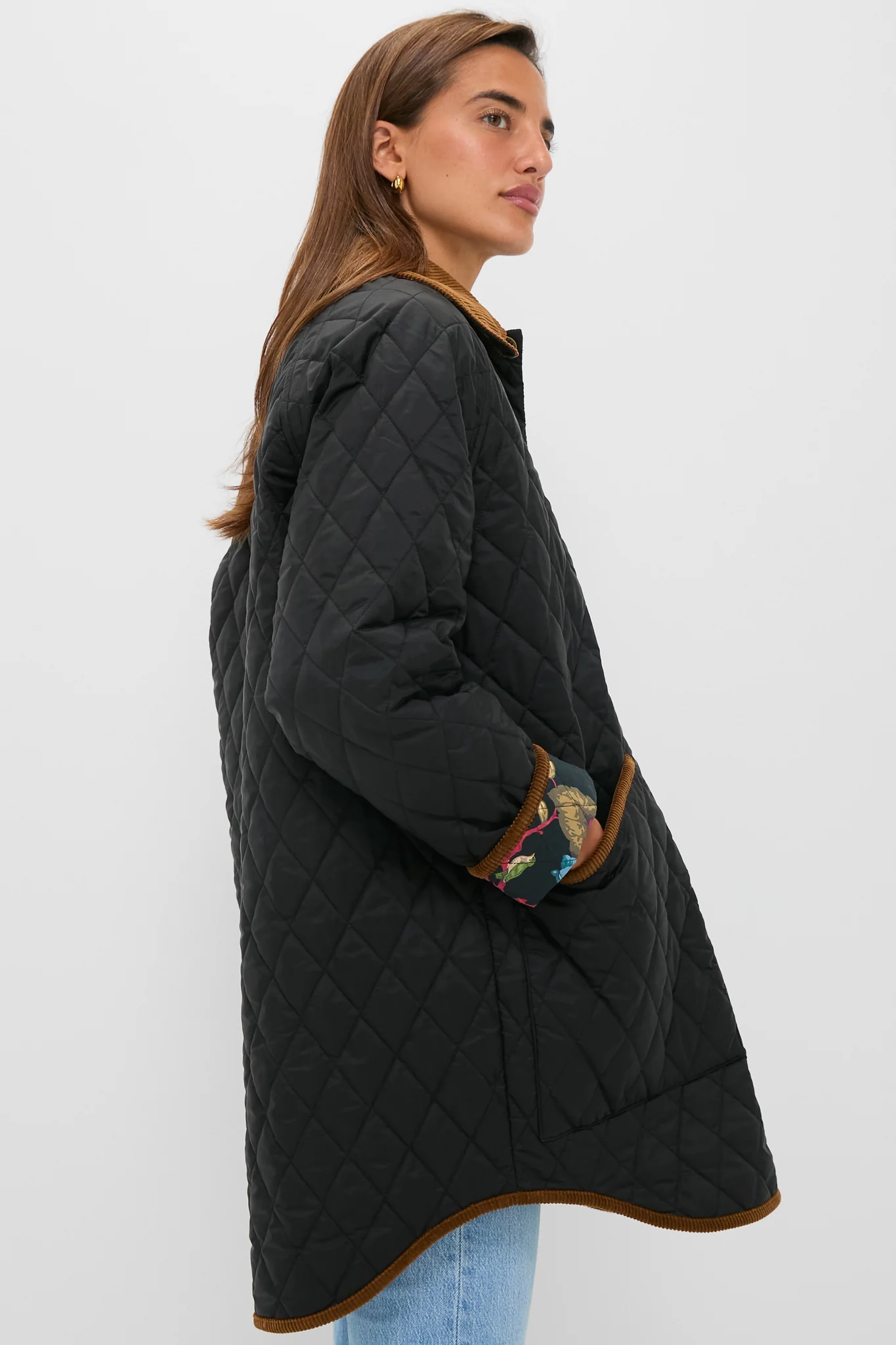 Black Barbour x Tuckernuck Miley Quilt - Image 4