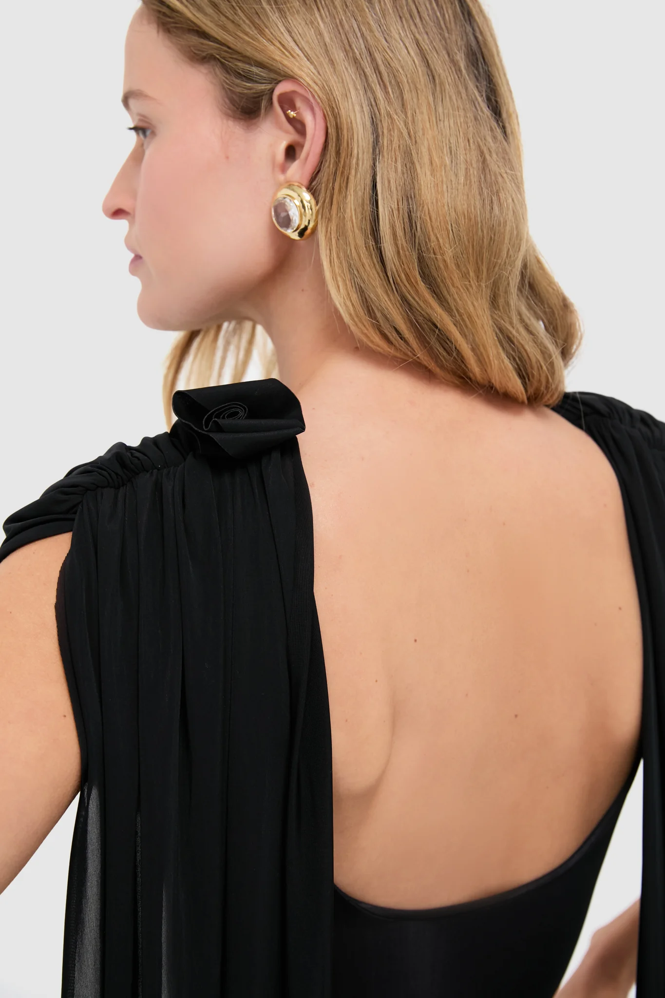 Black Batista Maxi Dress - Image 5