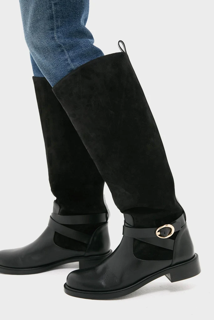 Black Benni Riding Boots - Image 2