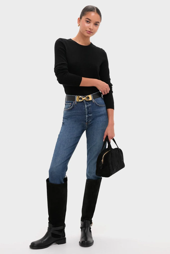 Black Benni Riding Boots - Image 3