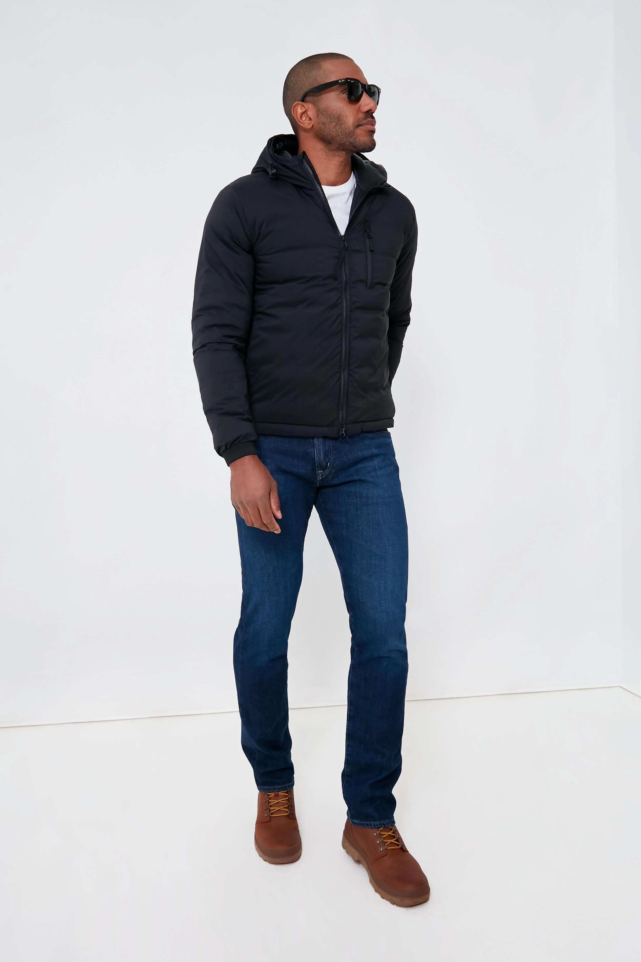 Black Black-Label Lodge Down Hoody - Image 2