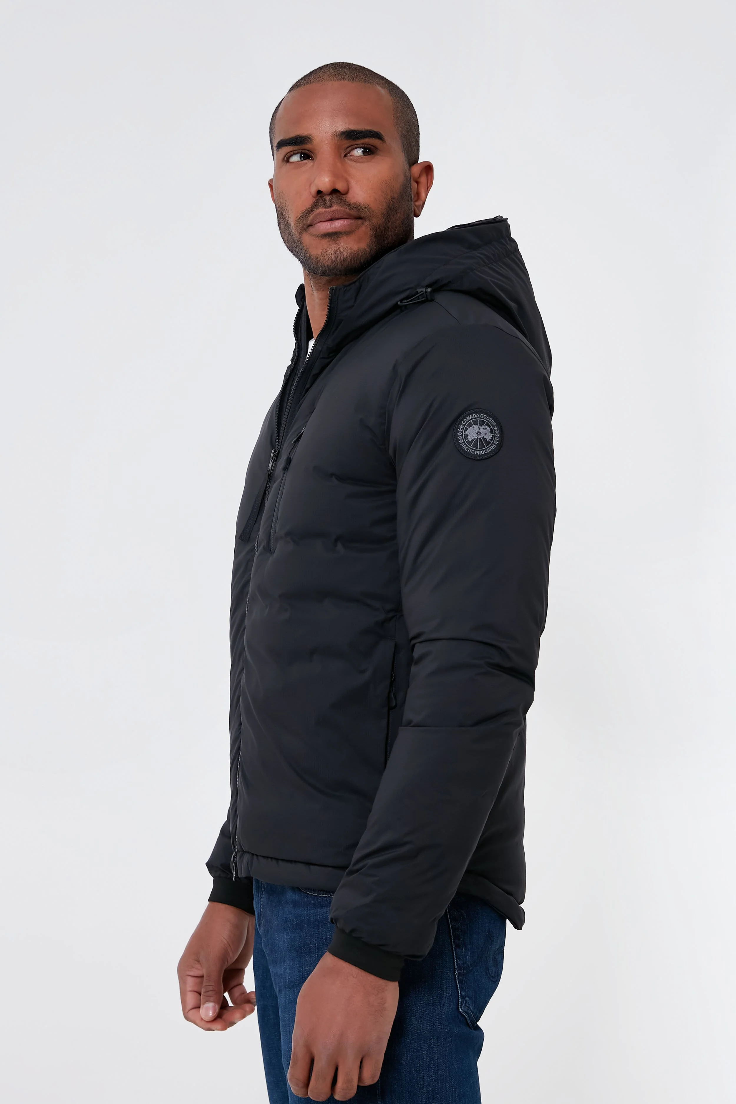 Black Black-Label Lodge Down Hoody - Image 3