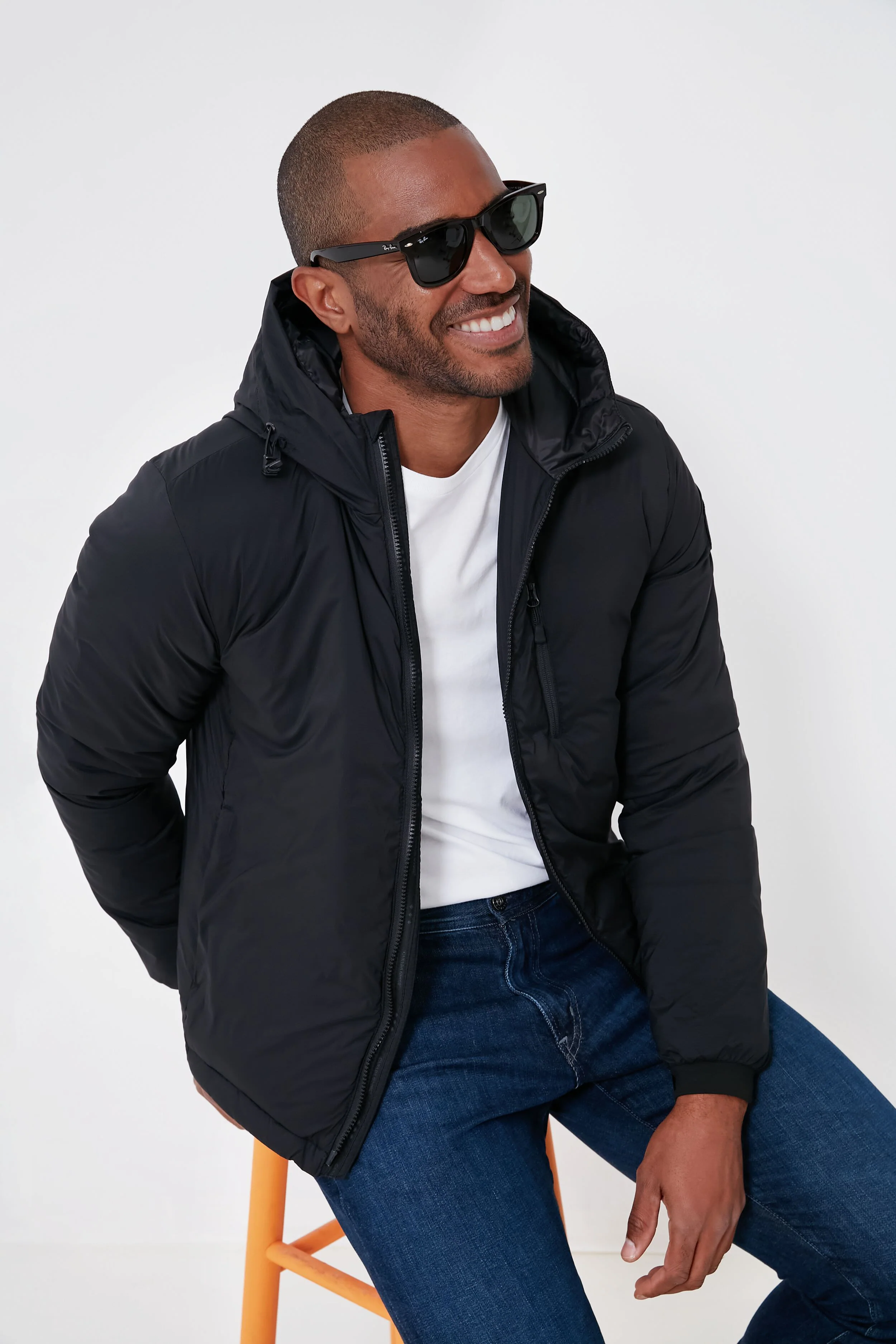 Black Black-Label Lodge Down Hoody - Image 6
