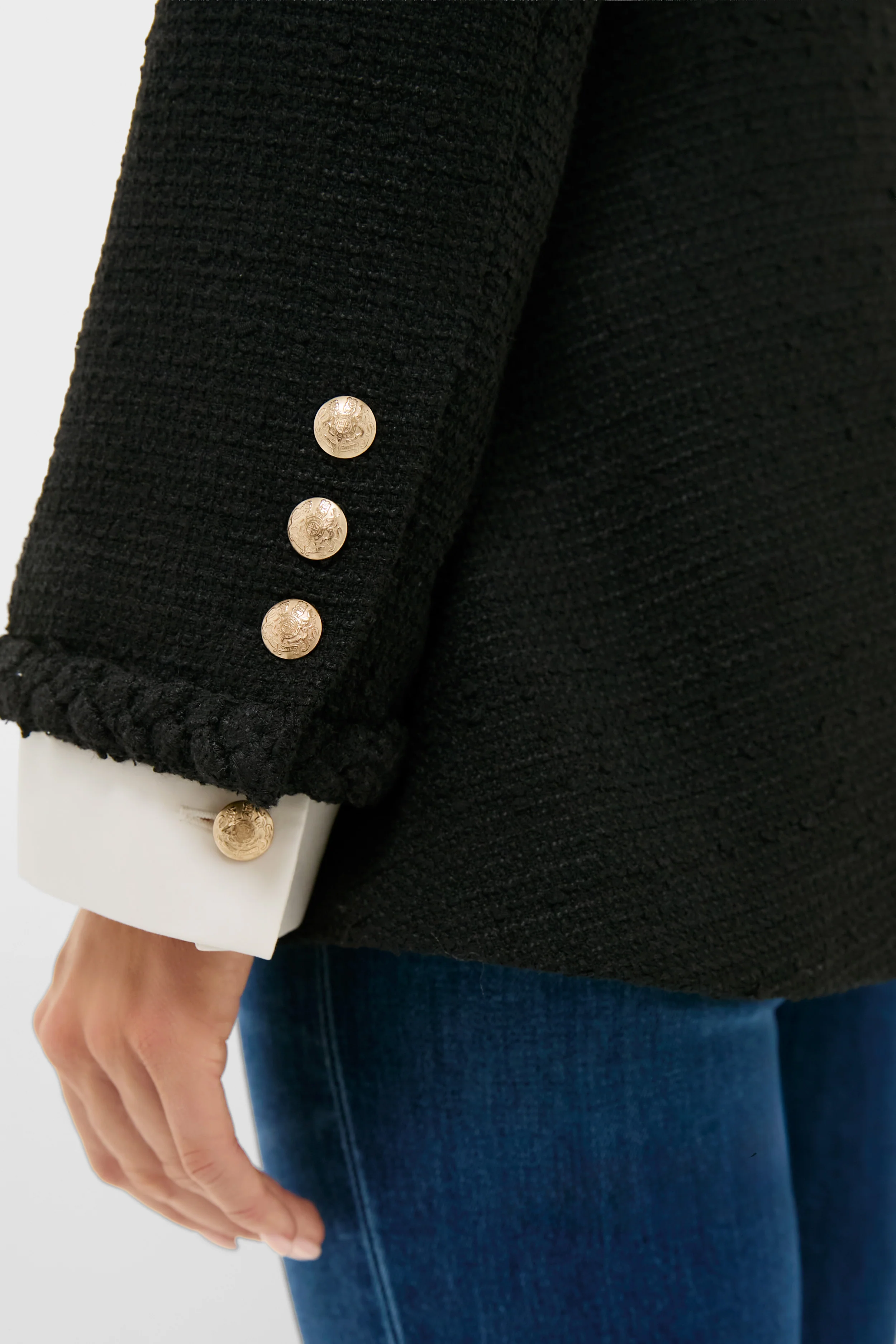 Black Braided Trim Shay Jacket - Image 5