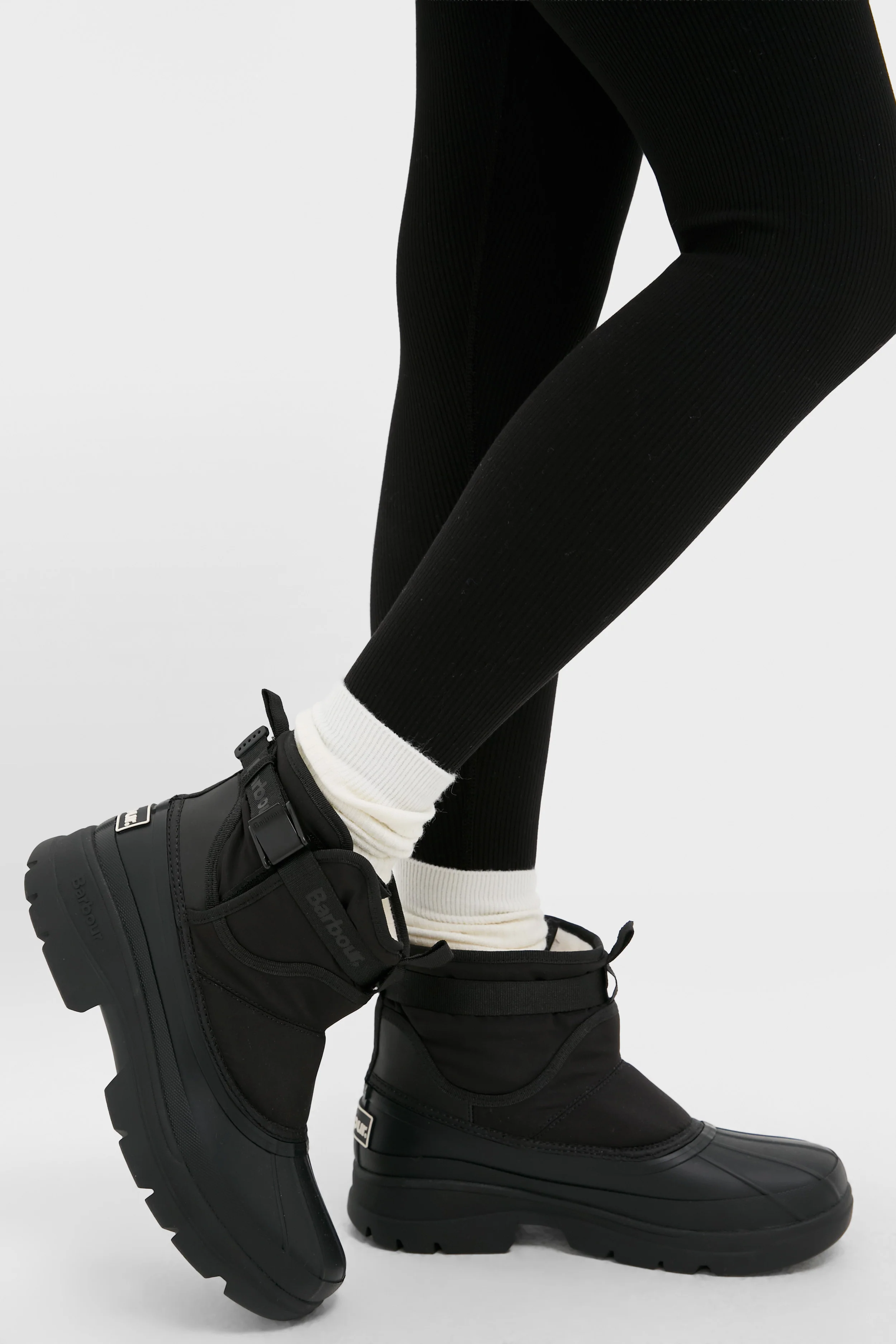 Black Braybourn Welly Duck Boots - Image 2