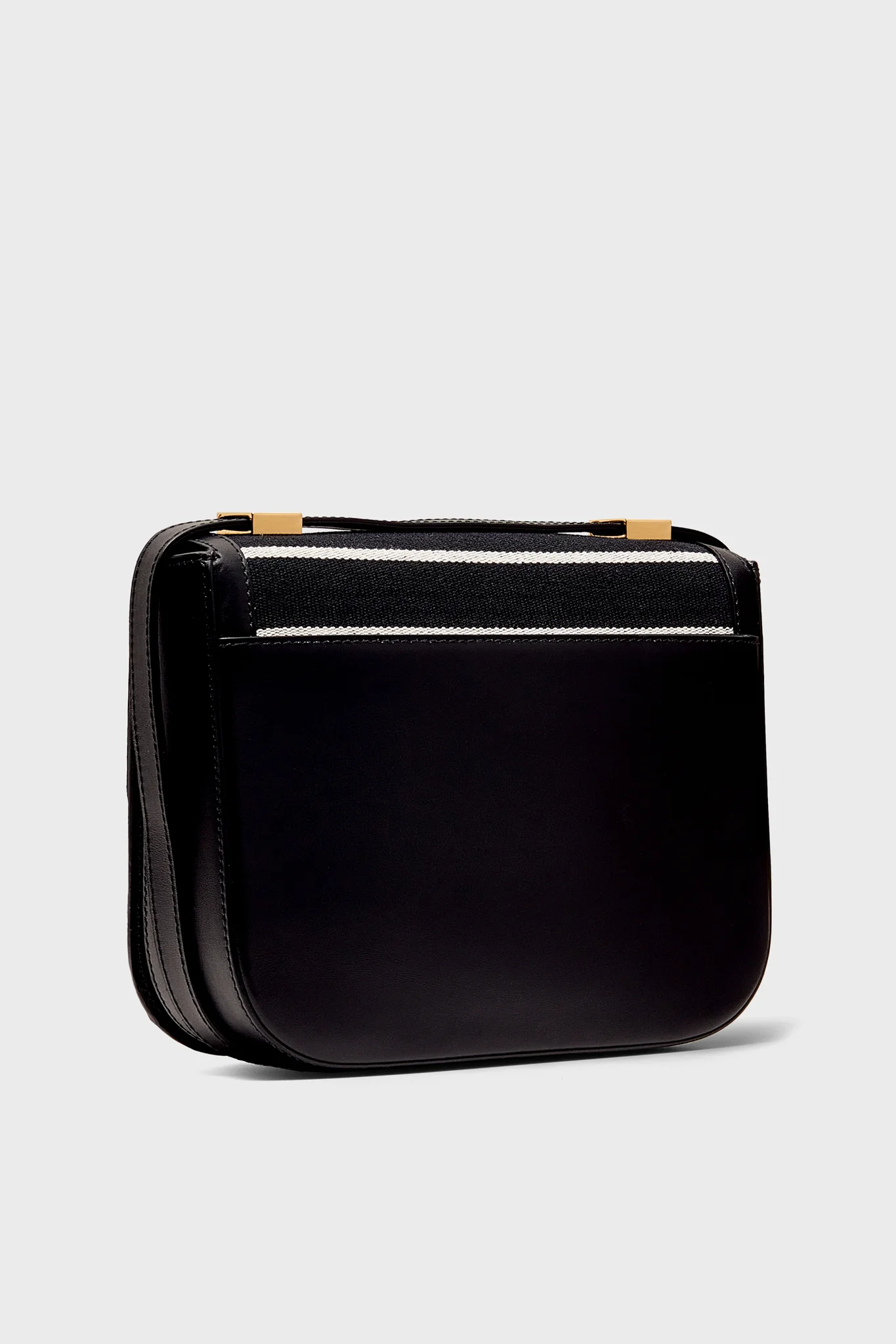 Black Breton Stripe Canvas Vancouver Bag - Image 4