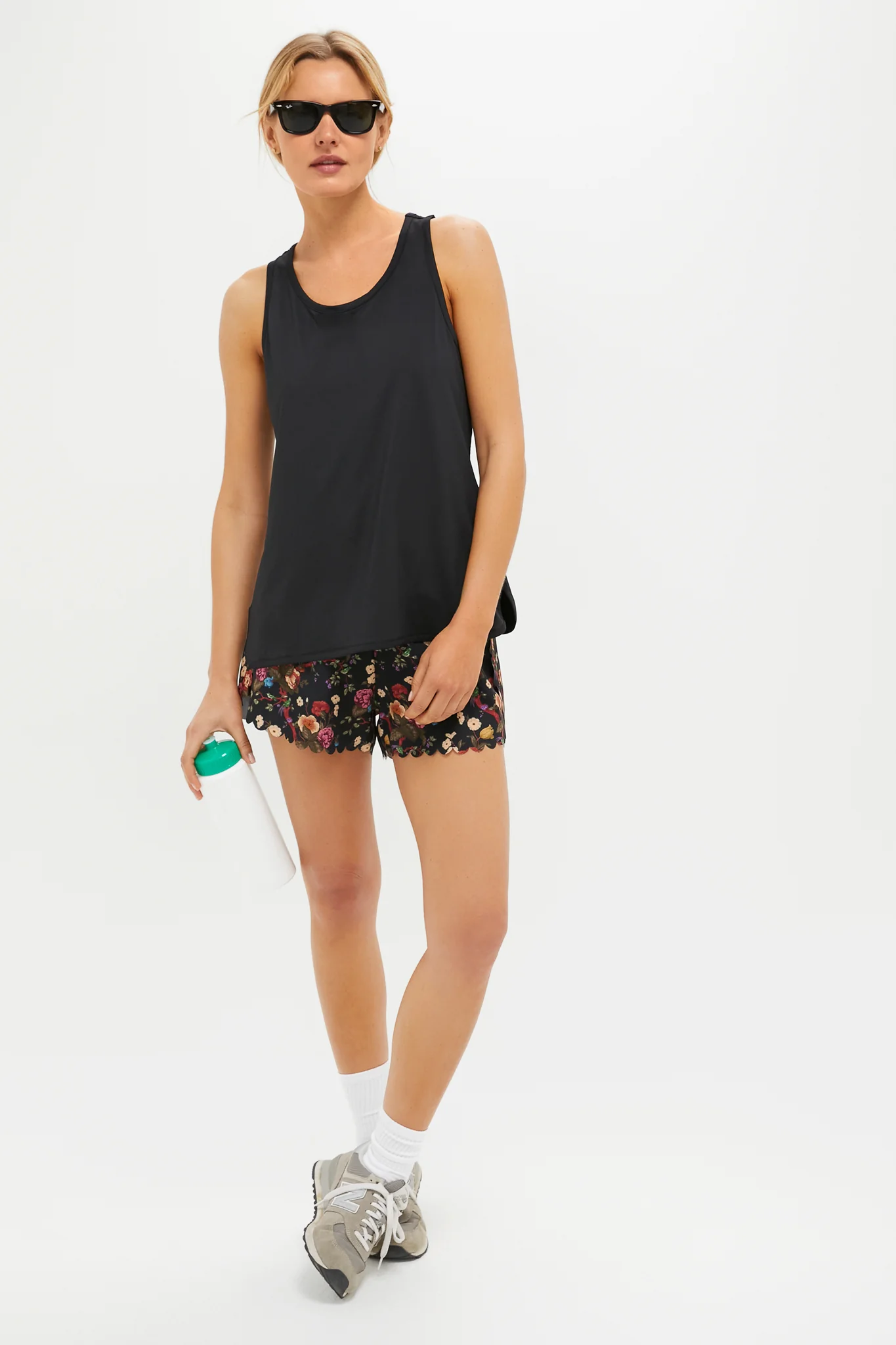 Black Cane Performance Jersey Ellen Racerback Tank - Image 2