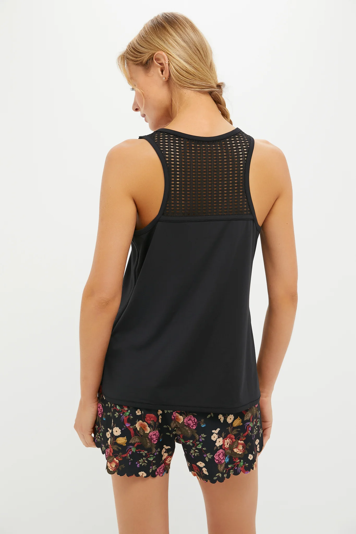 Black Cane Performance Jersey Ellen Racerback Tank - Image 4