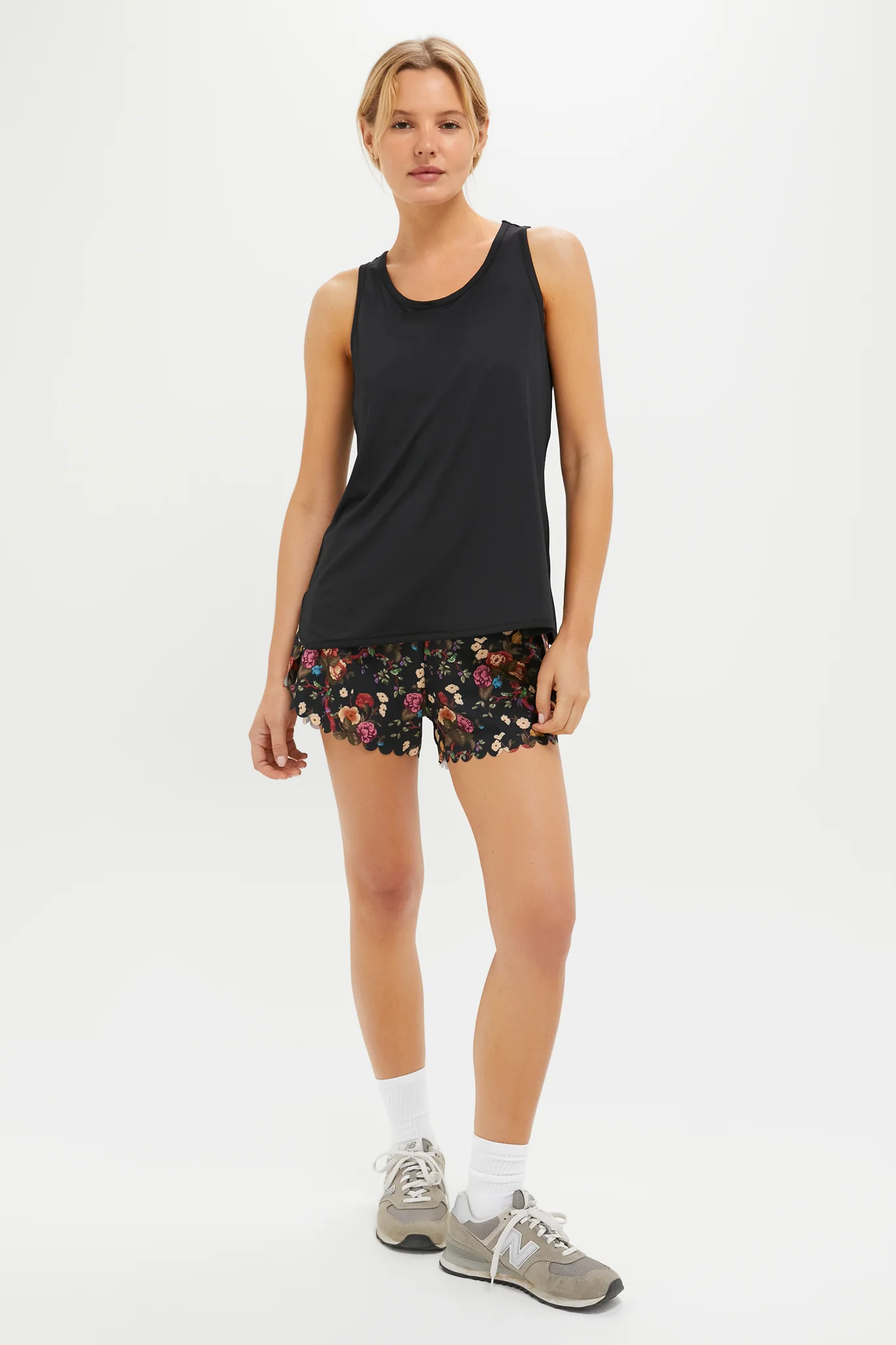 Black Cane Performance Jersey Ellen Racerback Tank - Image 7