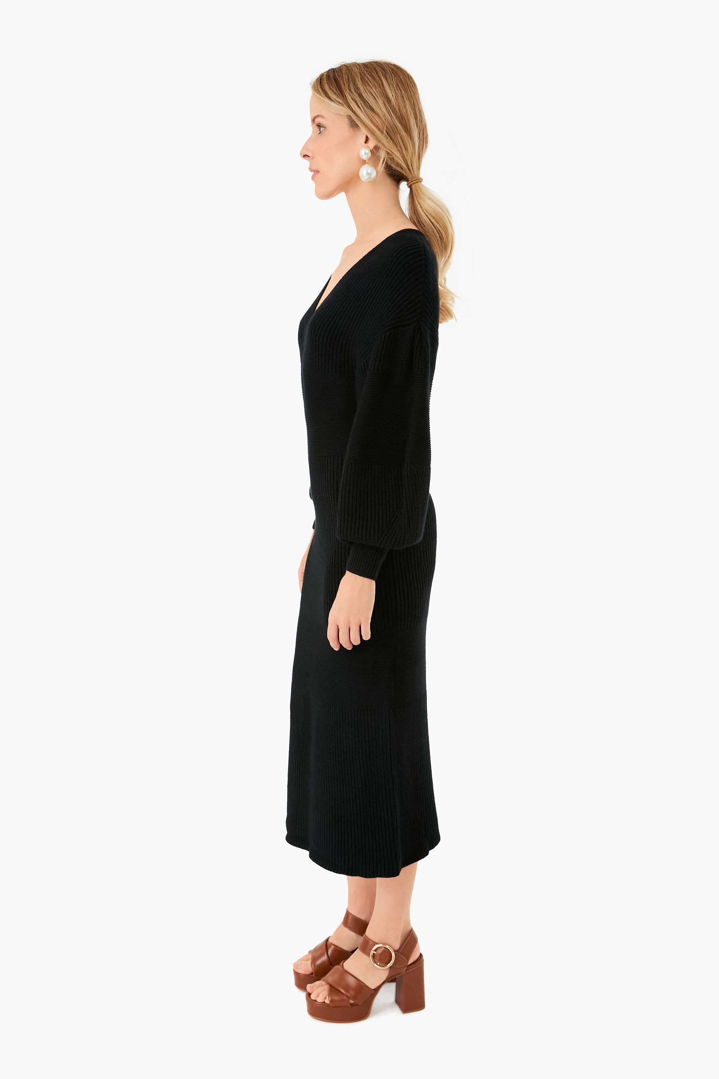 Black Carnation Dress - Image 3