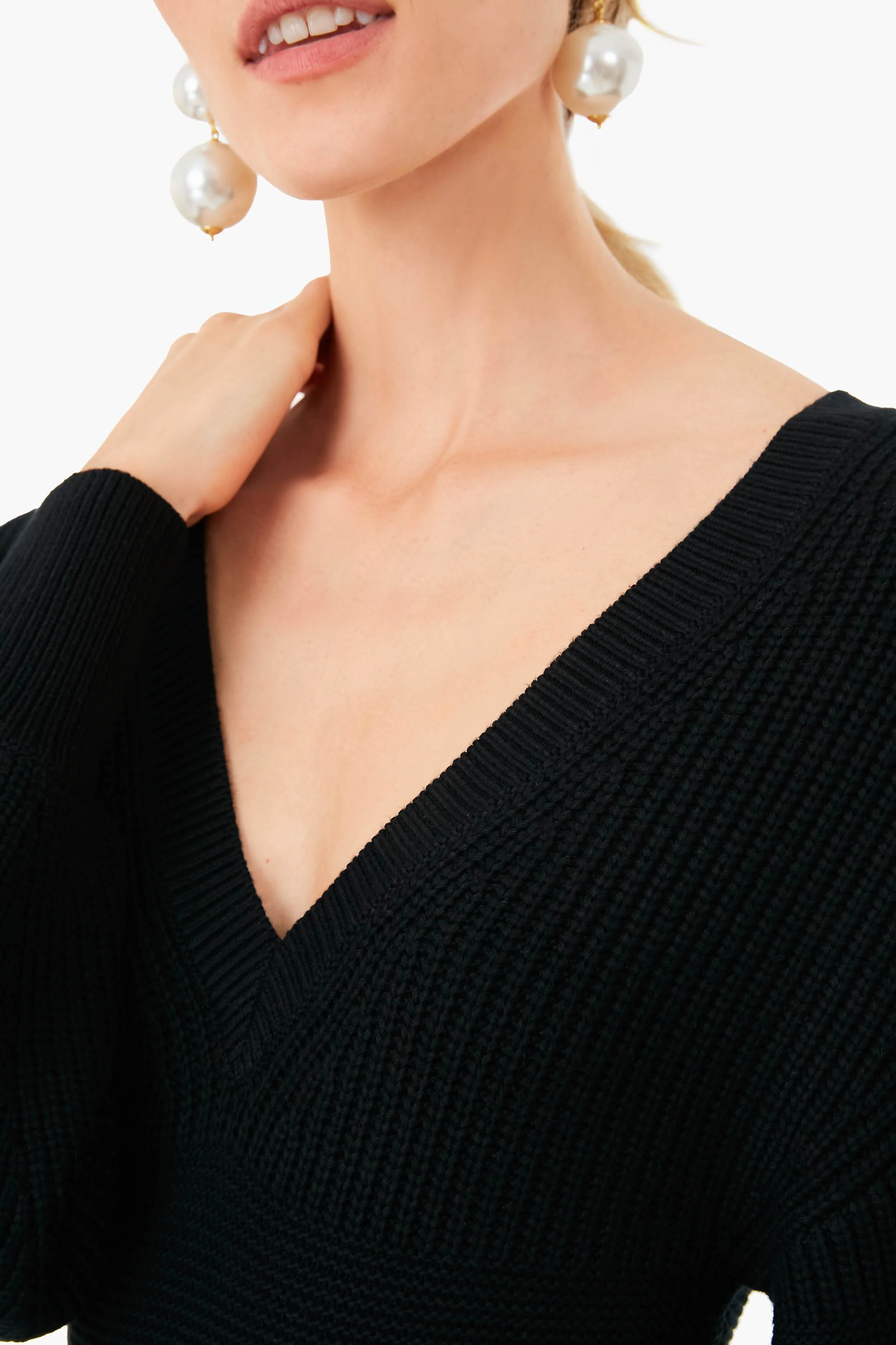 Black Carnation Dress - Image 5
