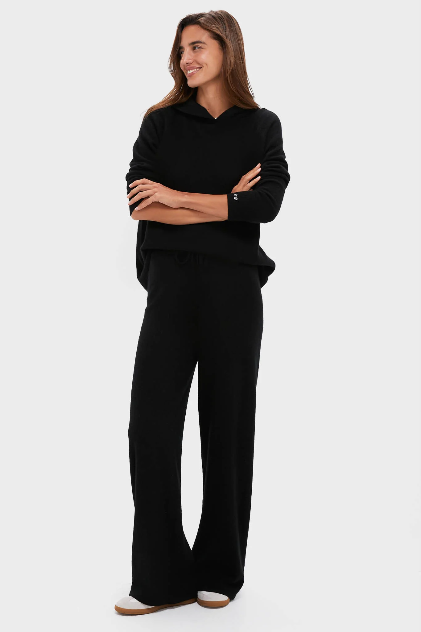 Black Cashmere Jane Hoodie - Image 6