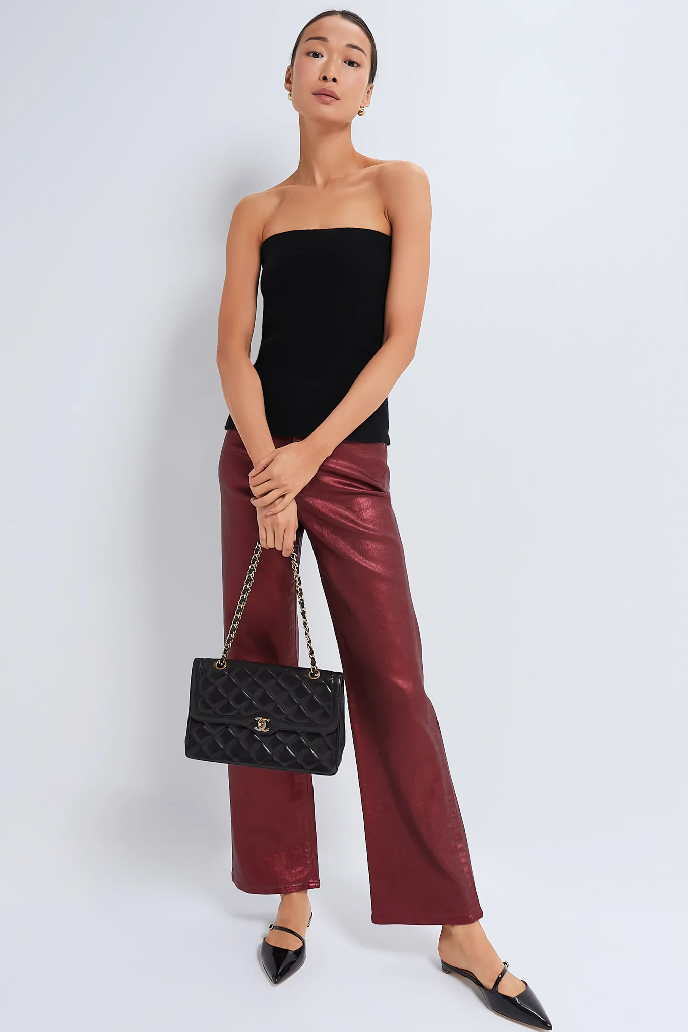 Black Cashmere Ilena Top - Image 2