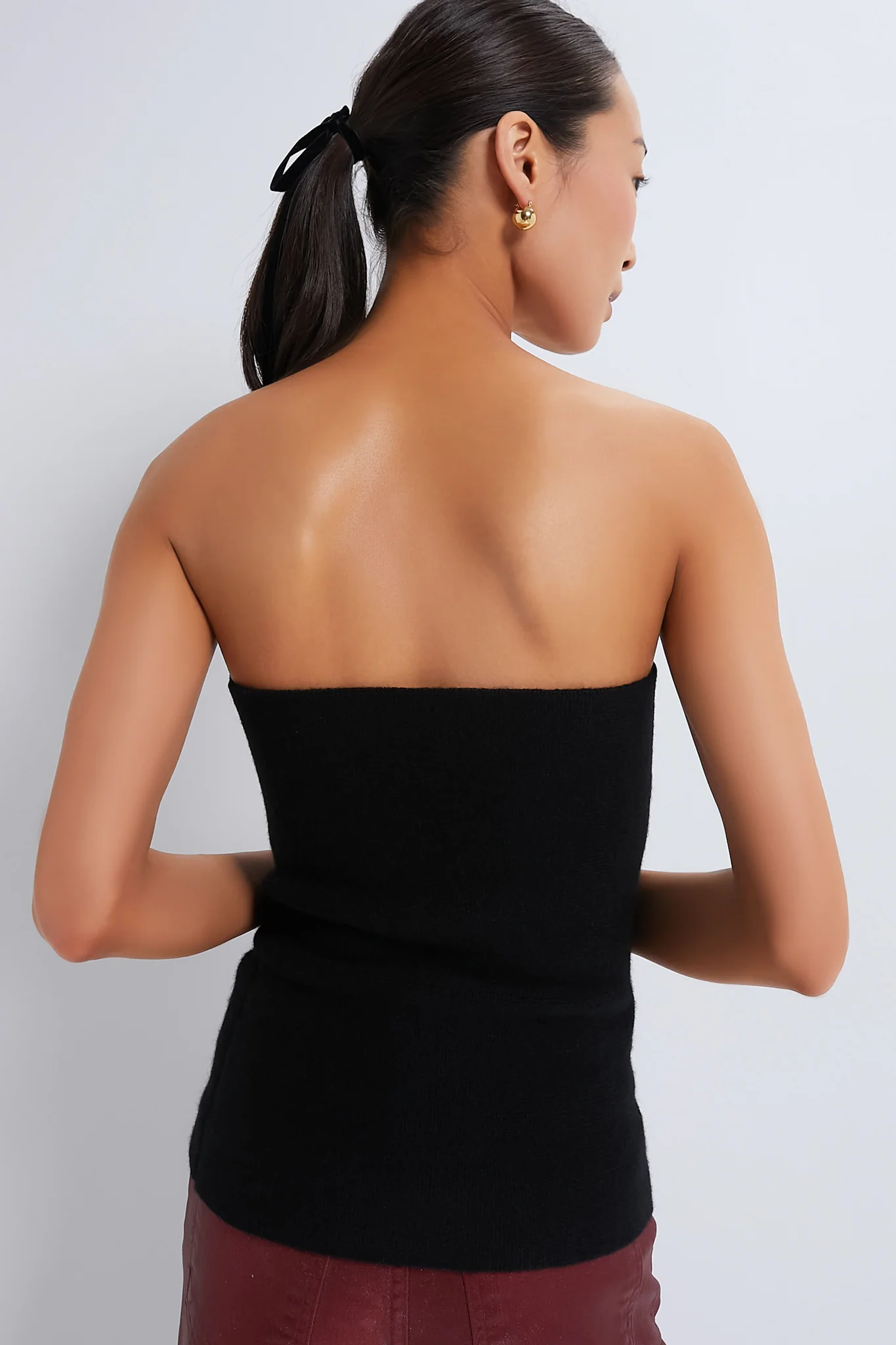 Black Cashmere Ilena Top - Image 4
