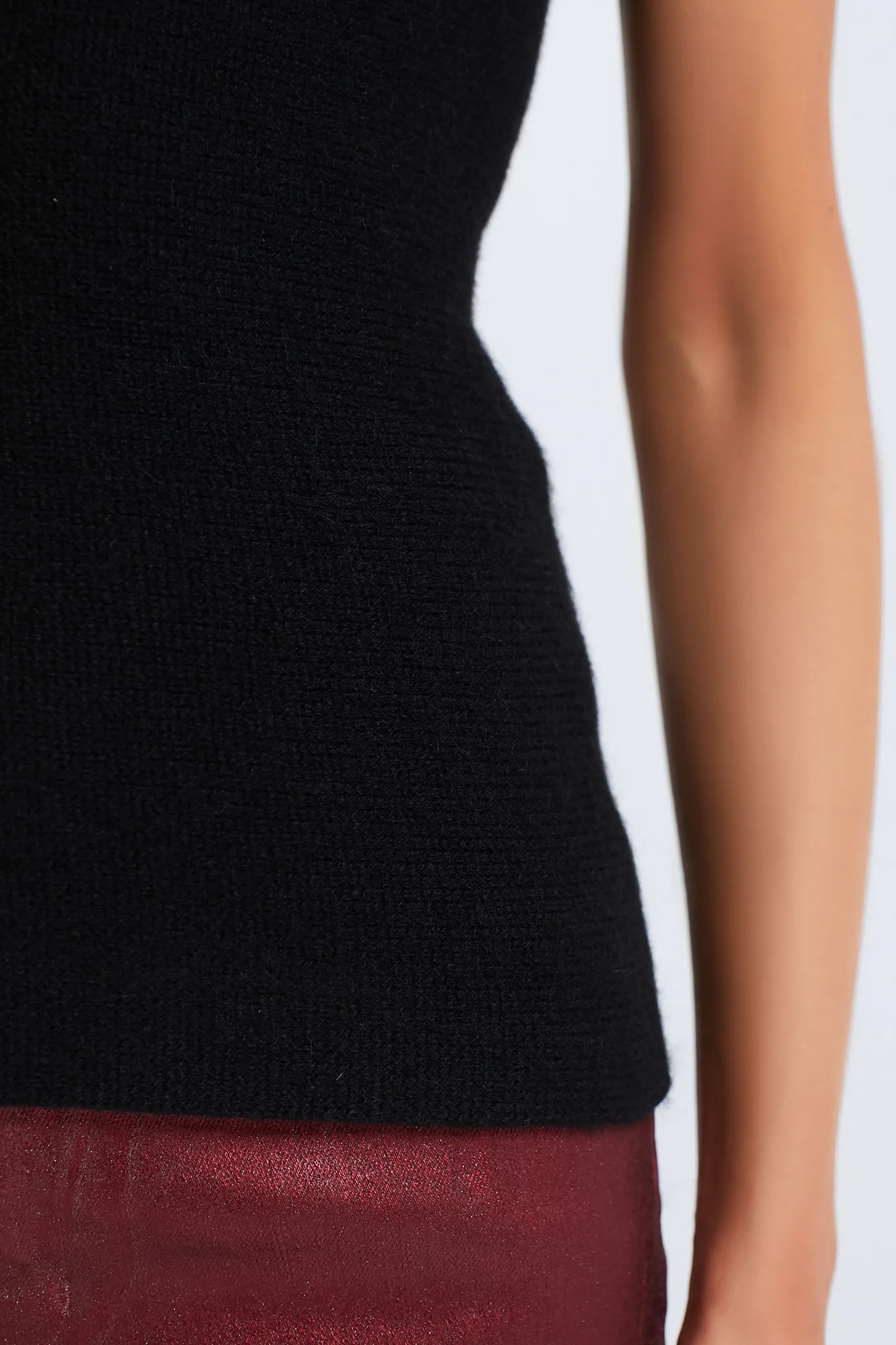 Black Cashmere Ilena Top - Image 5