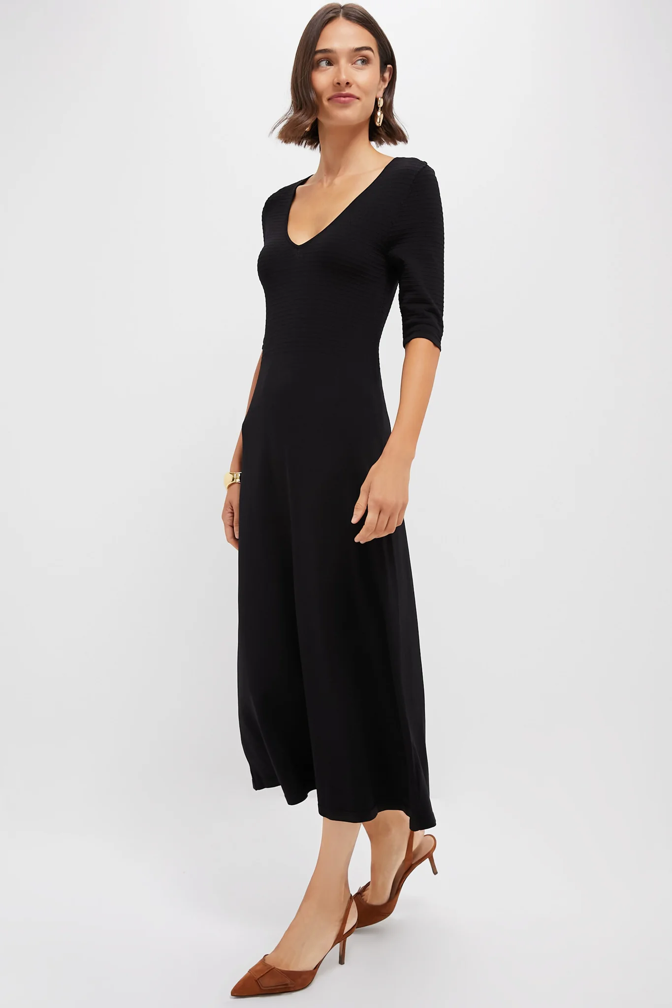 Black Clara Dress - Image 3