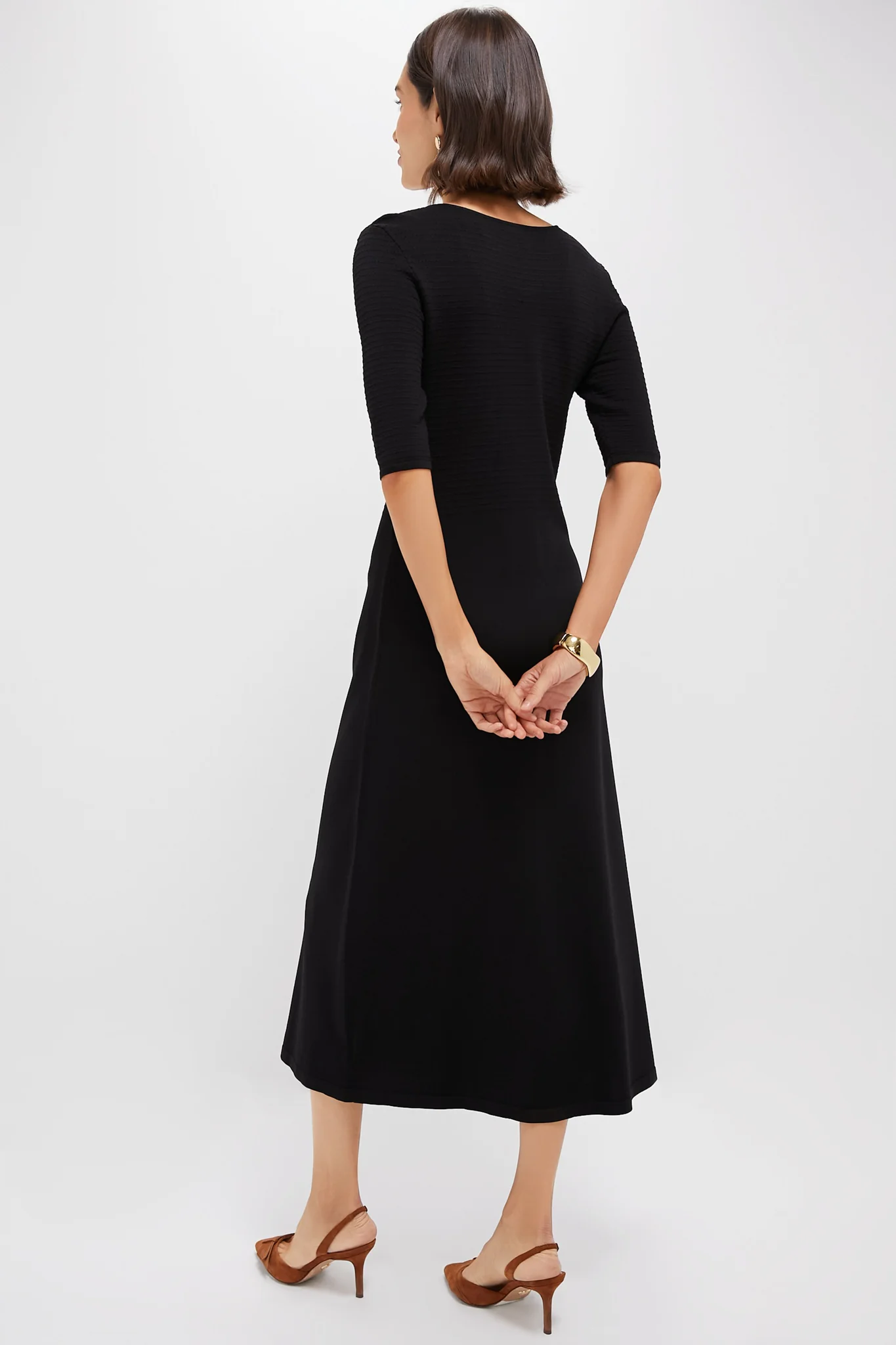 Black Clara Dress - Image 4