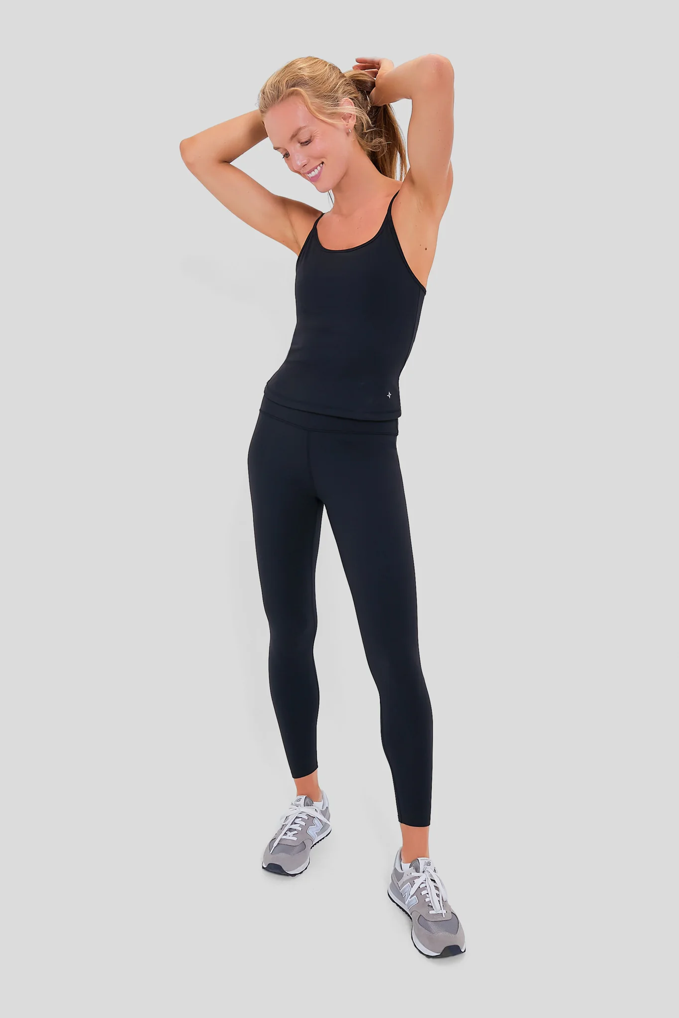 Black Compression Spandex Sofia Cami - Image 7