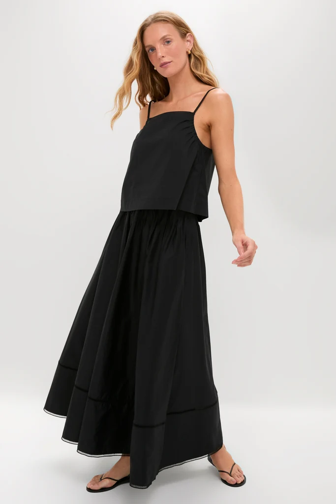 Black Cotton Mandi Top - Image 6