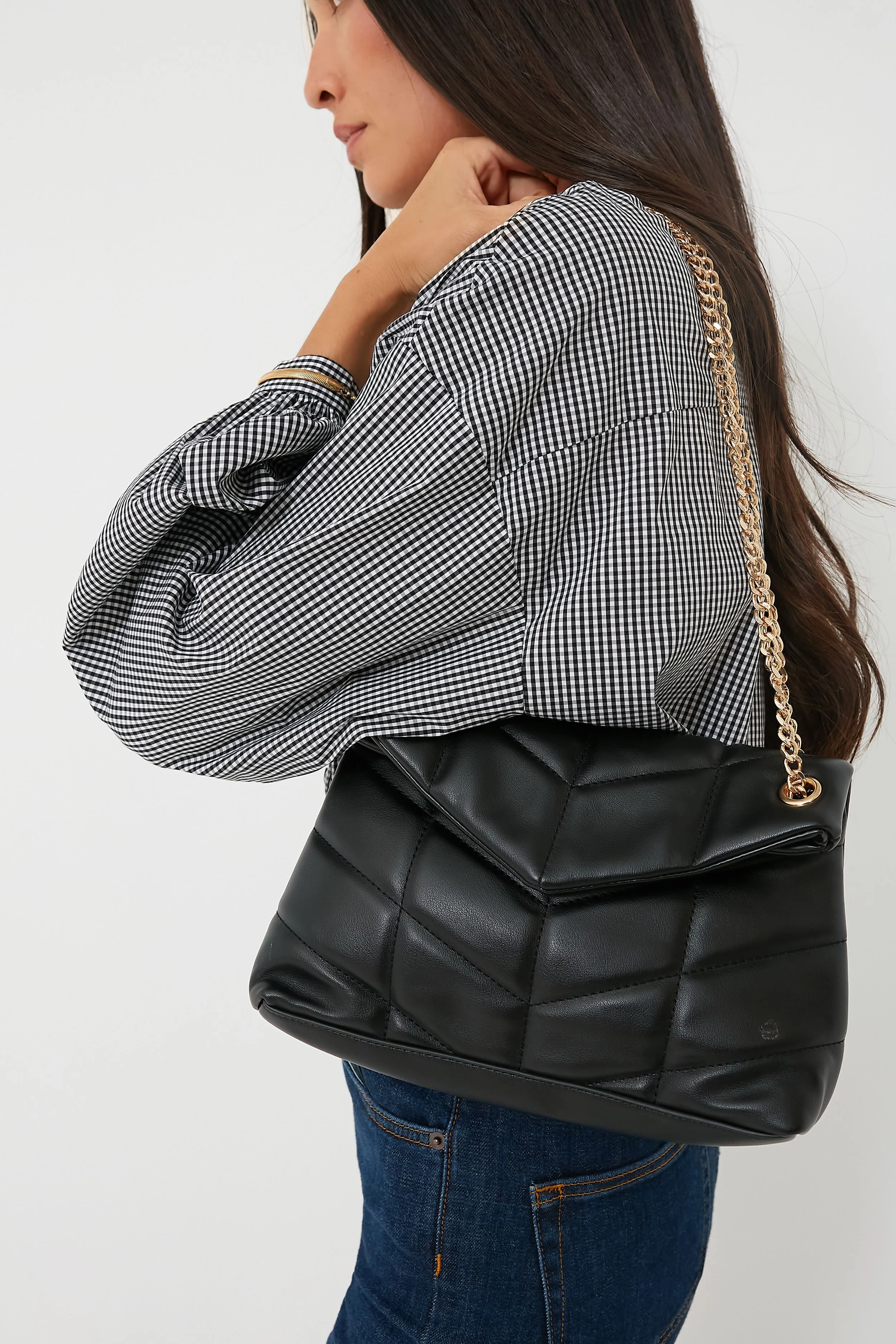 Black Delfina Bag - Image 2