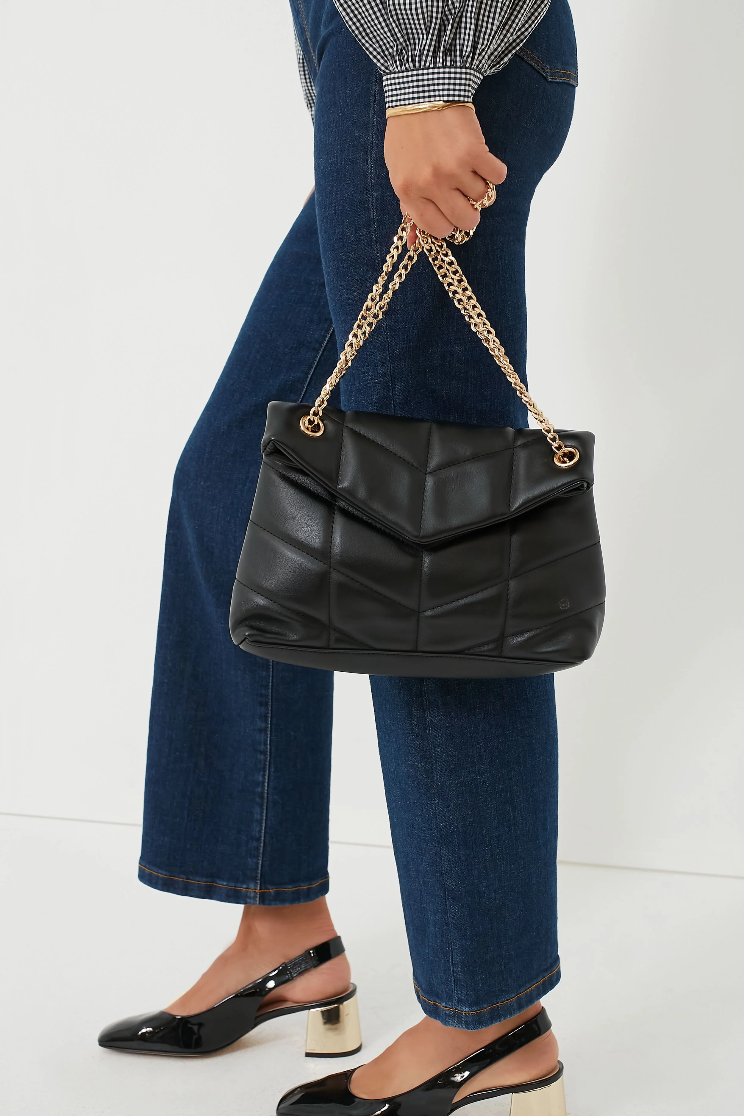 Black Delfina Bag - Image 4