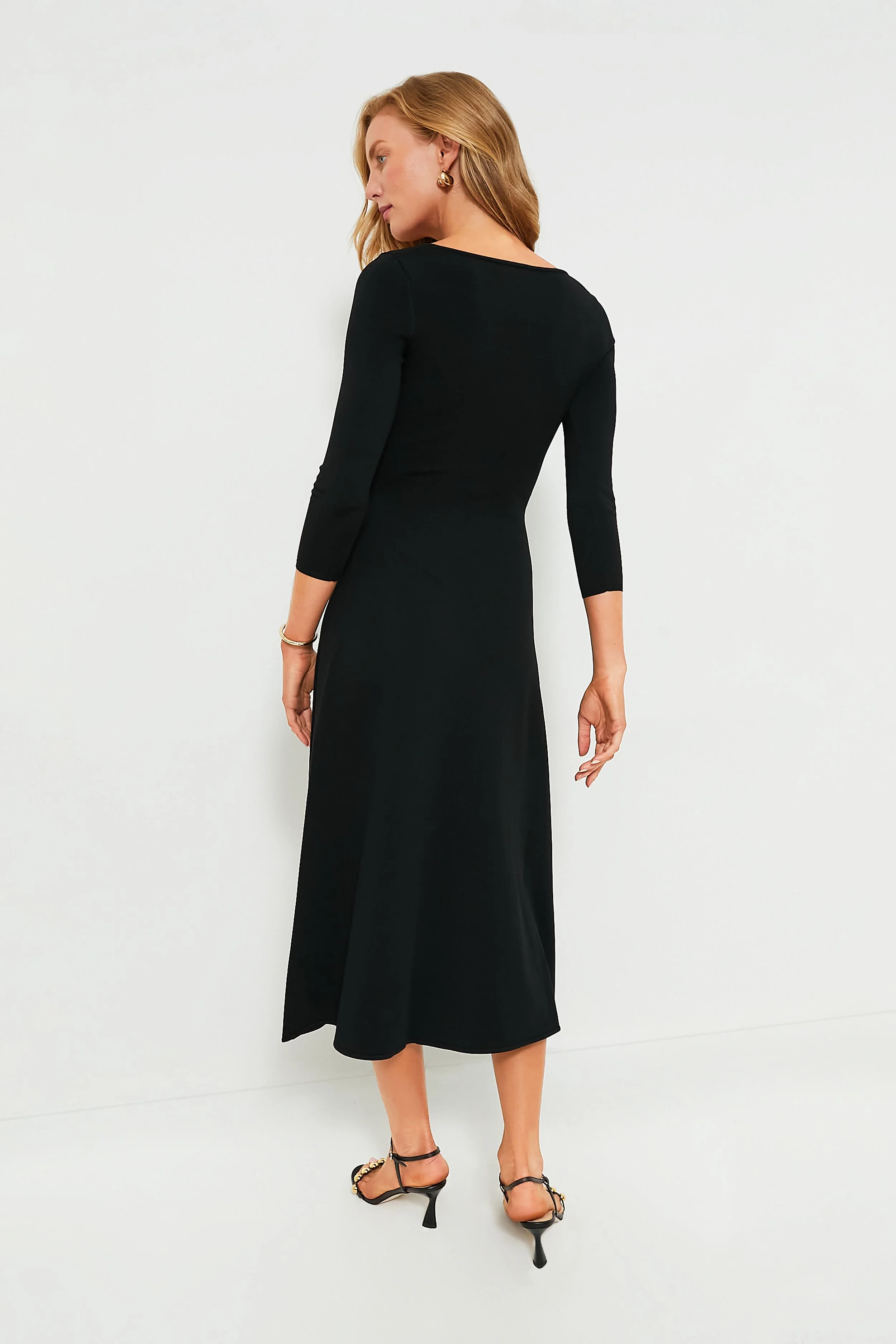 Black Douvres Dress - Image 4