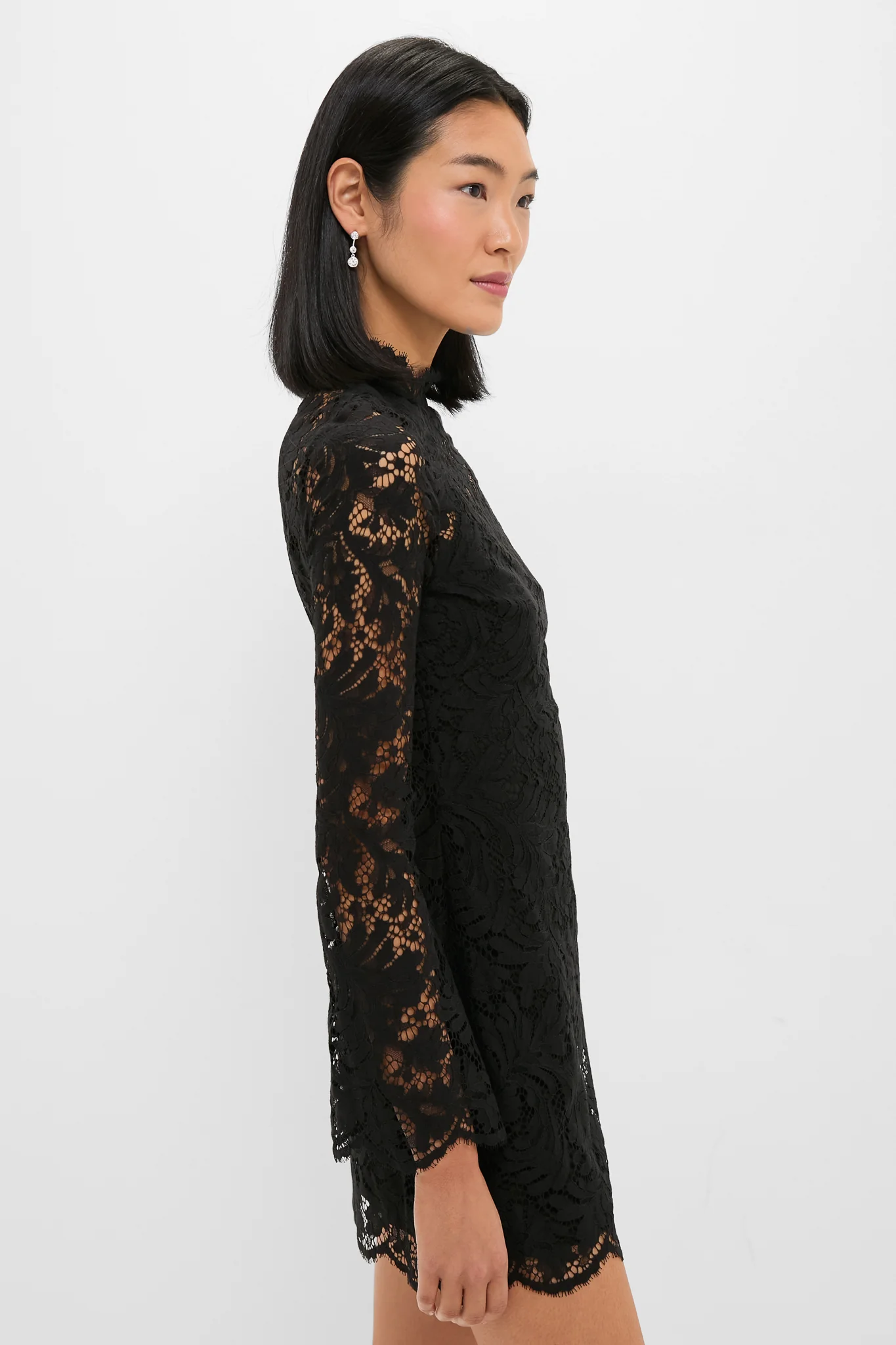 Black Eden Mini Dress - Image 3