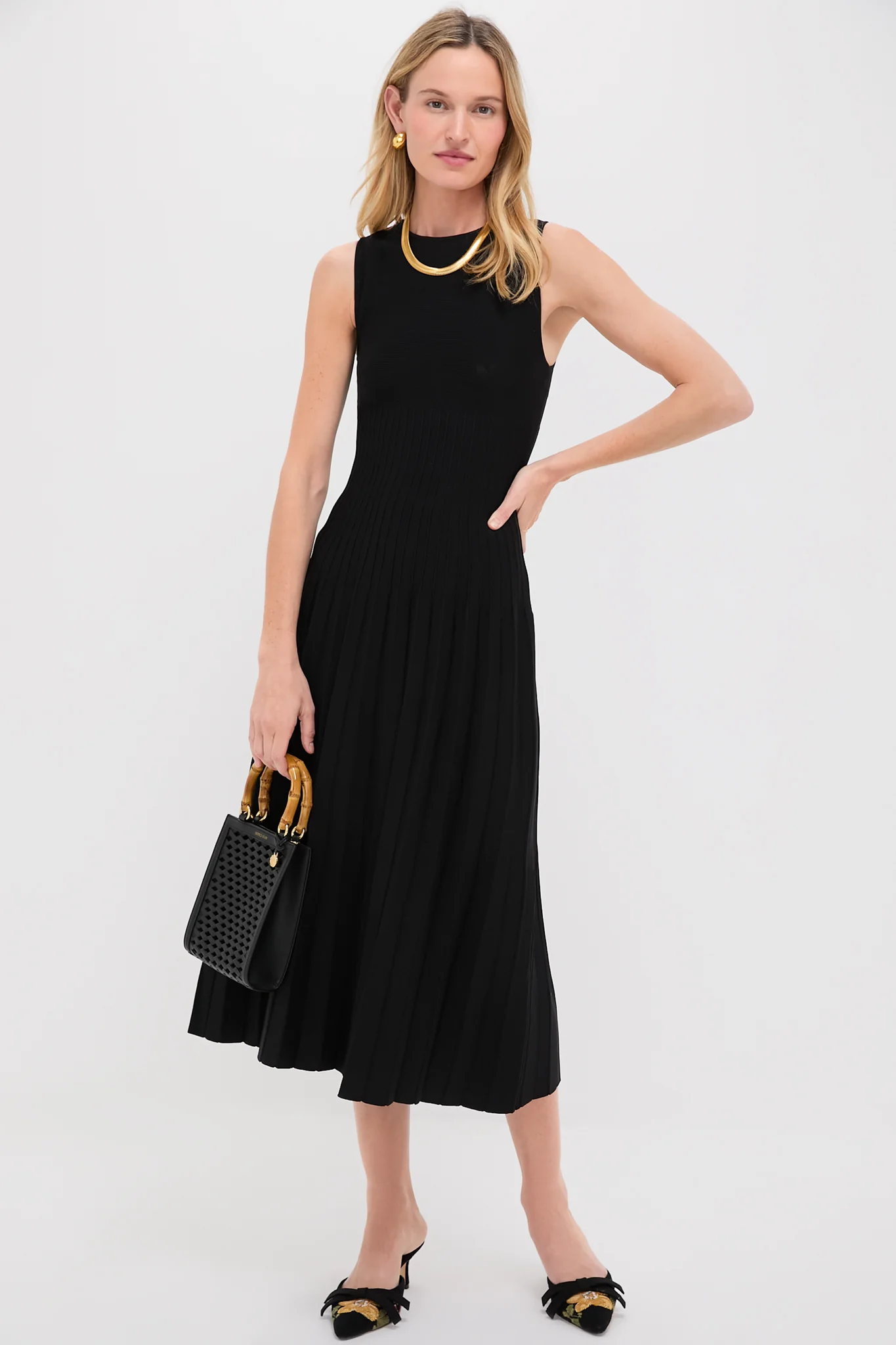 Black Elyse Dress - Image 2