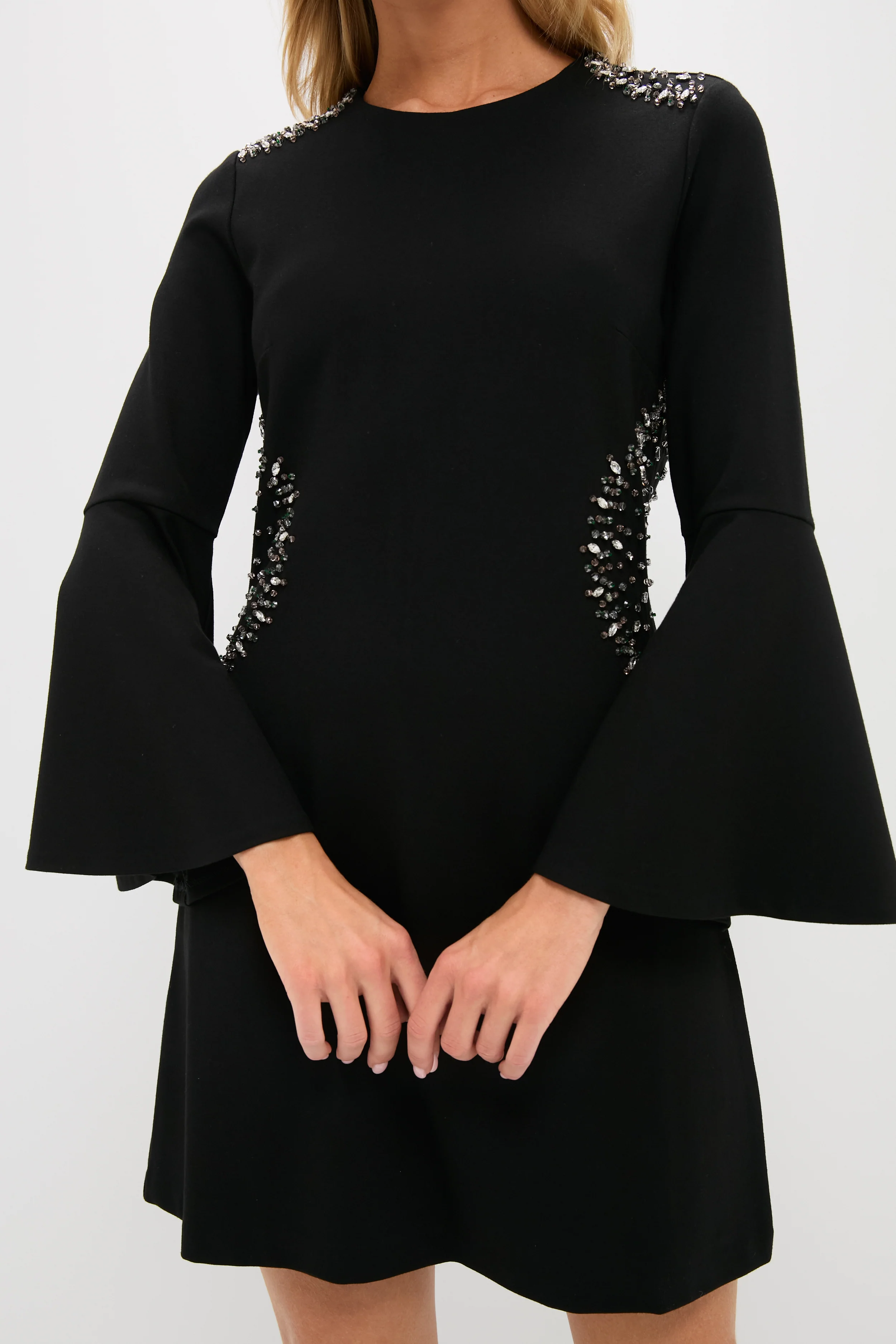 Black Embellished Farrow Dress - Image 5