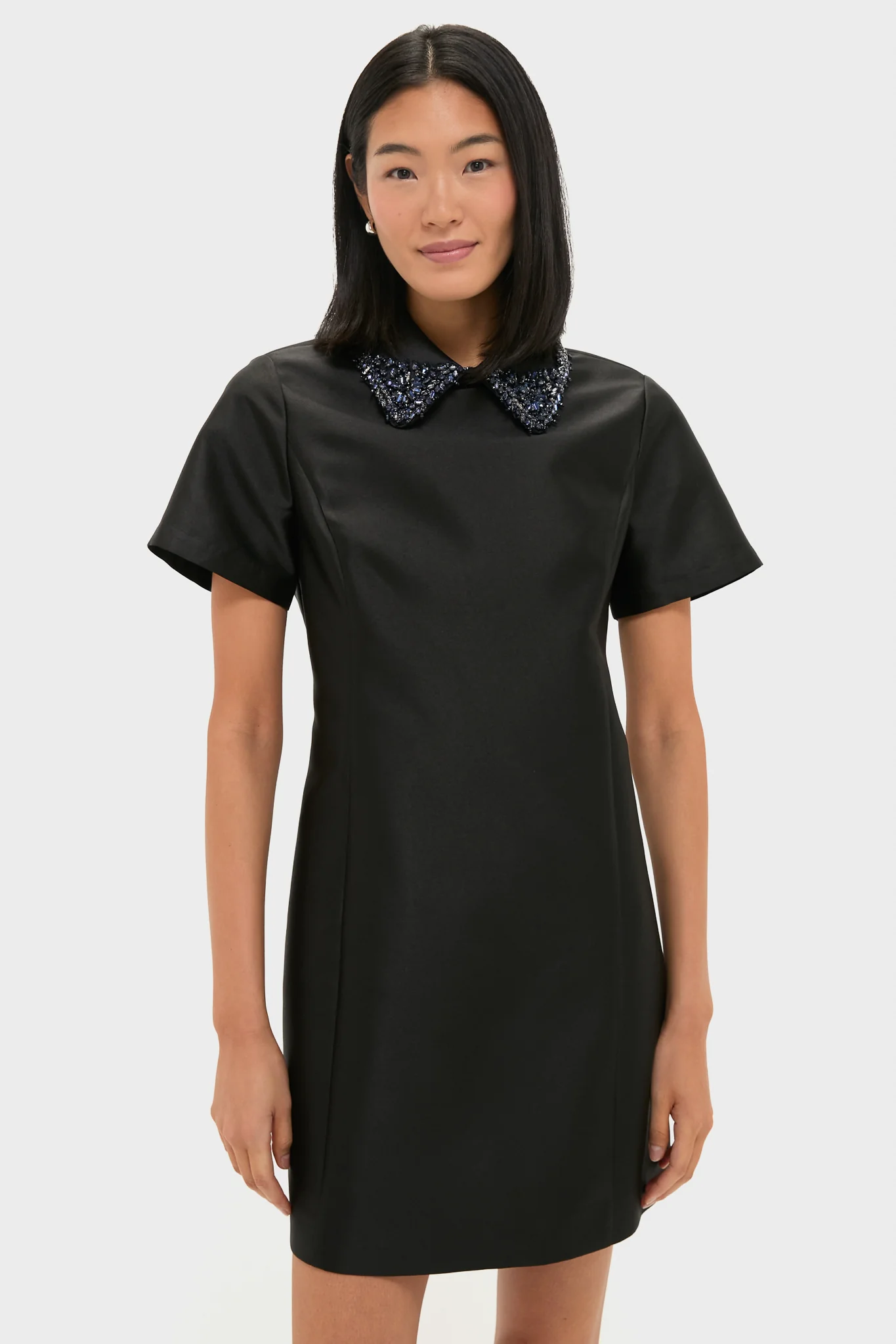 Black Embellished Winslet Dress