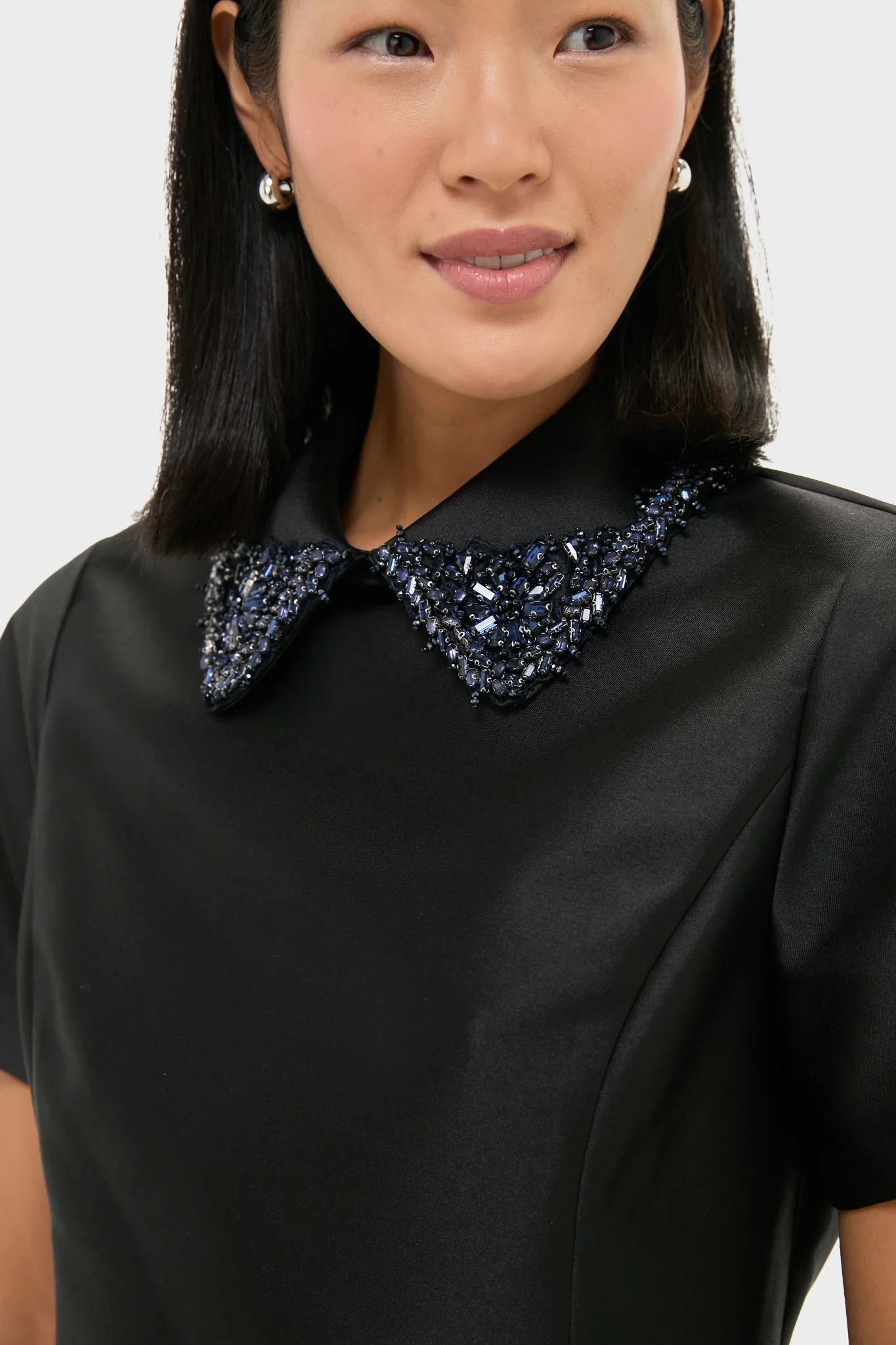 Black Embellished Winslet Dress - Image 2