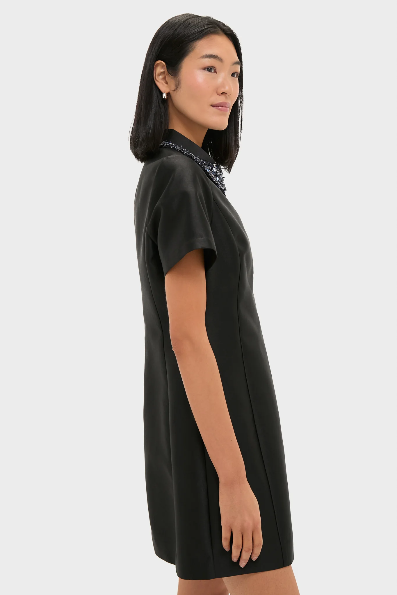 Black Embellished Winslet Dress - Image 4