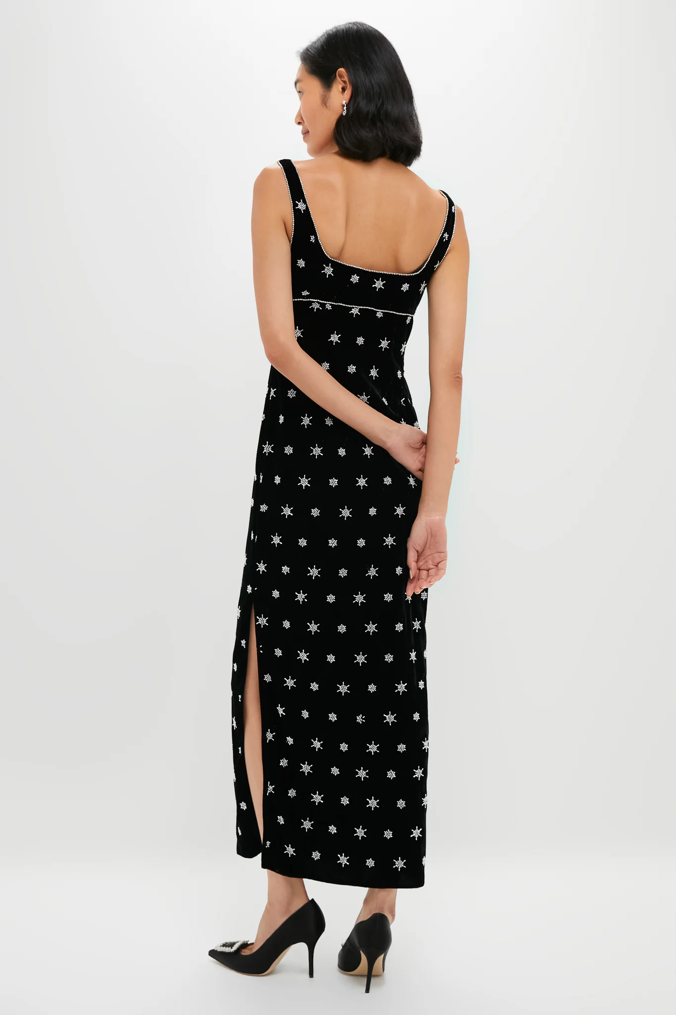 Black Emrys Maxi Dress - Image 5