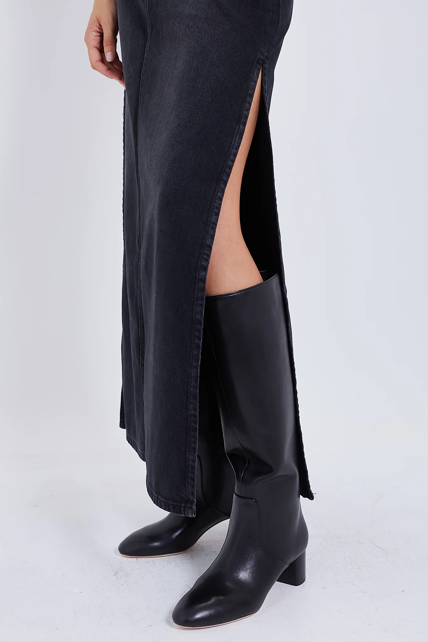 Black Gia Tall Boots - Image 5
