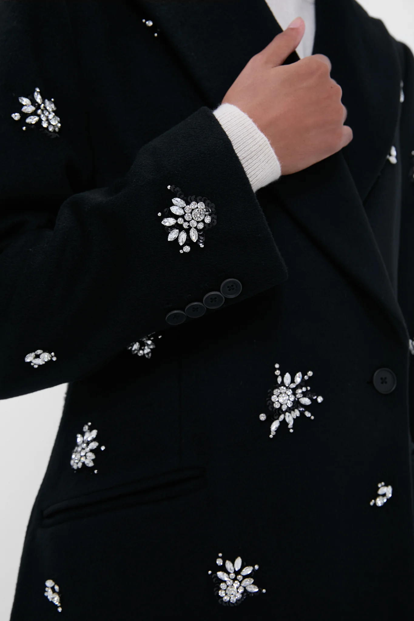 Black Gianni Coat - Image 2