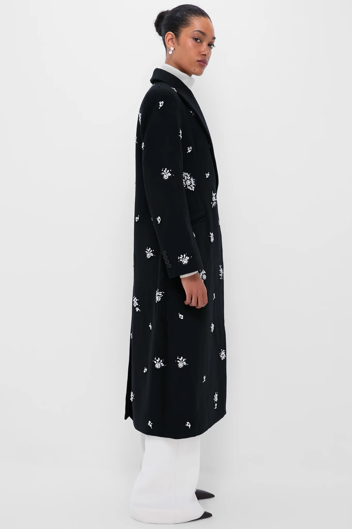 Black Gianni Coat - Image 4